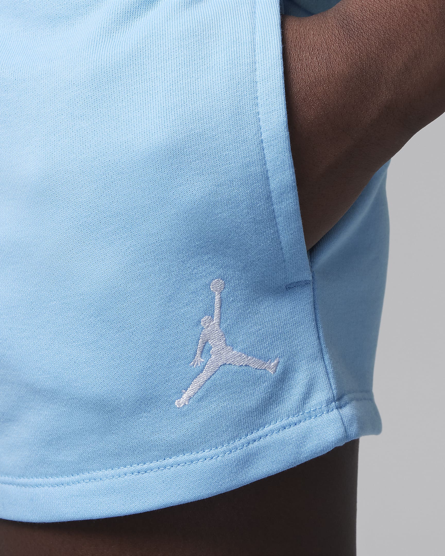 Shorts para niña talla grande Jordan - Azul aéreo