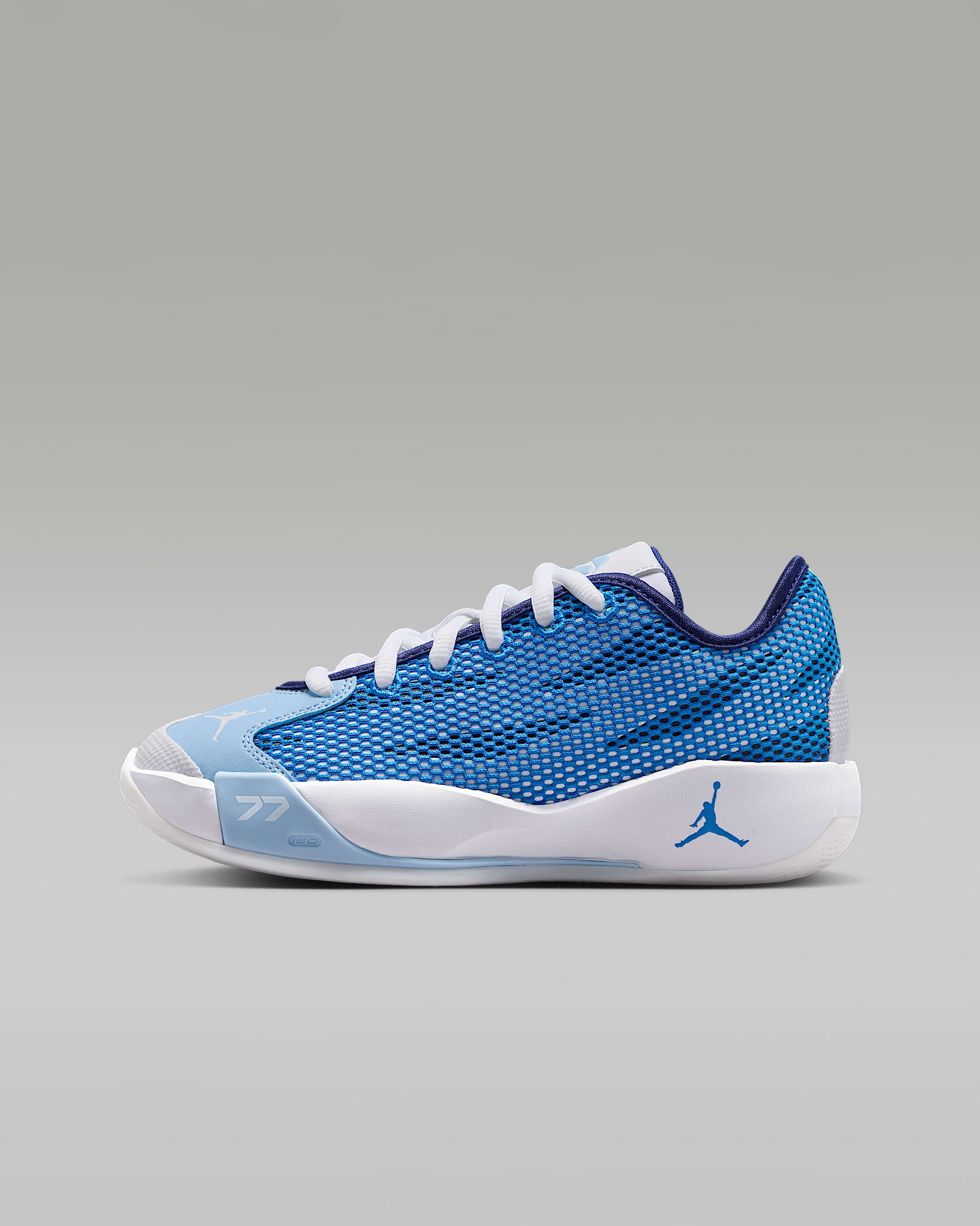 Luka 77 'Big Ticket' Older Kids' Basketball Shoes - White/Signal Blue/Deep Royal/Psychic Blue