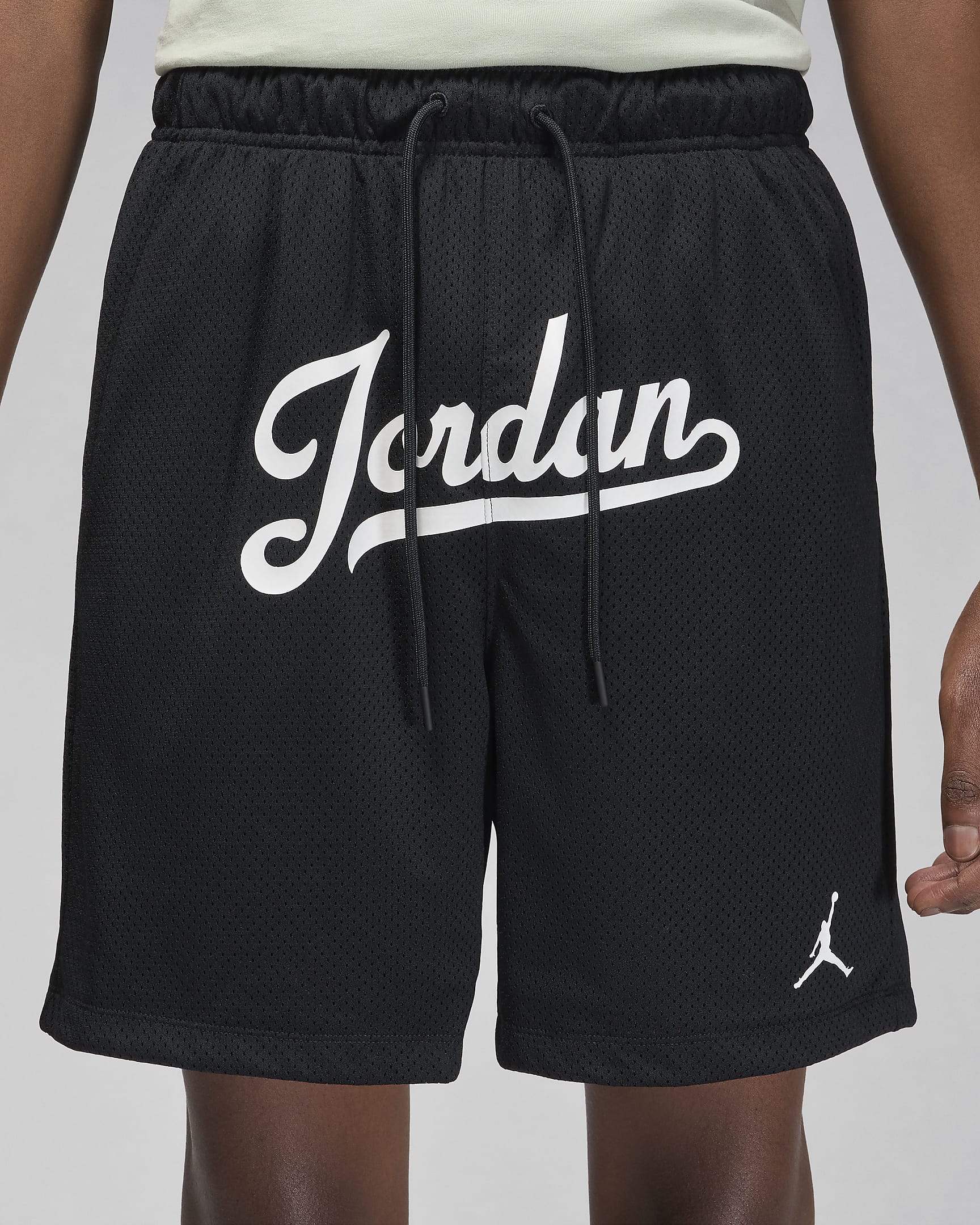 Jordan Flight MVP Men's Mesh Shorts - Black/White/White