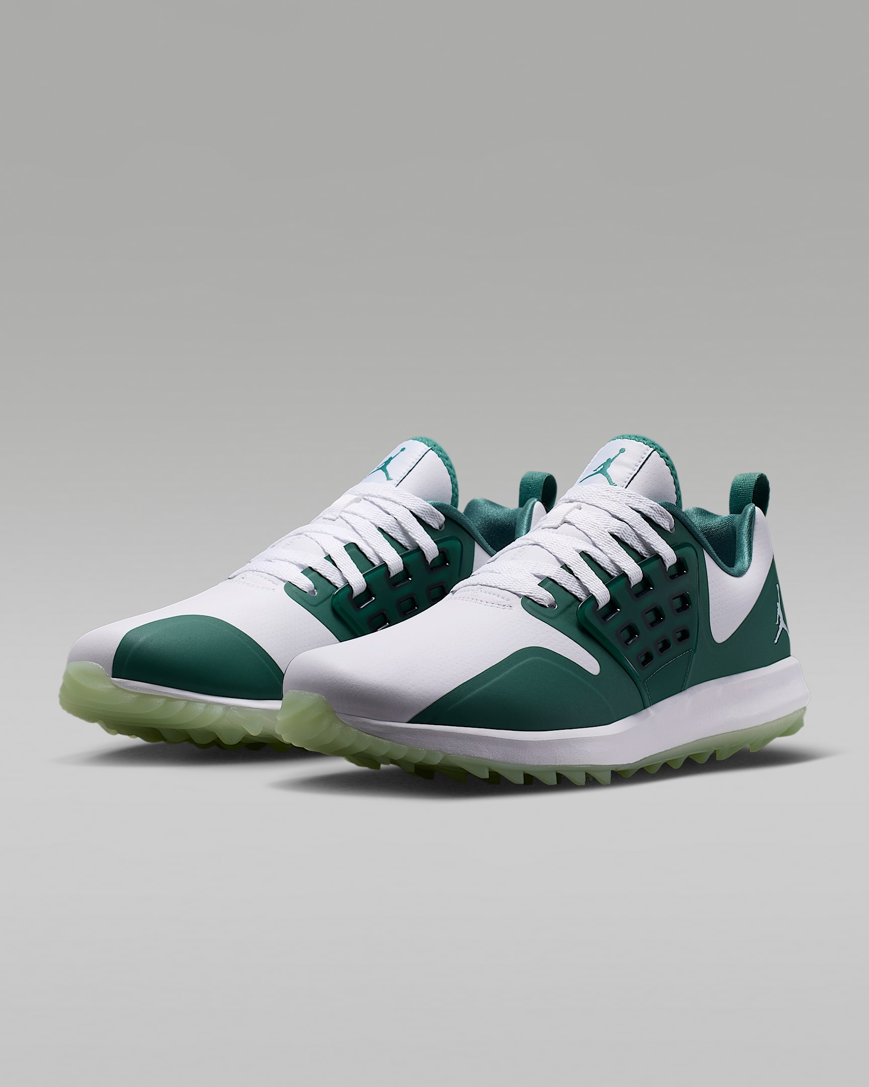 Jordan Grind Golf Shoes - White/Bicoastal/Pistachio Frost/White