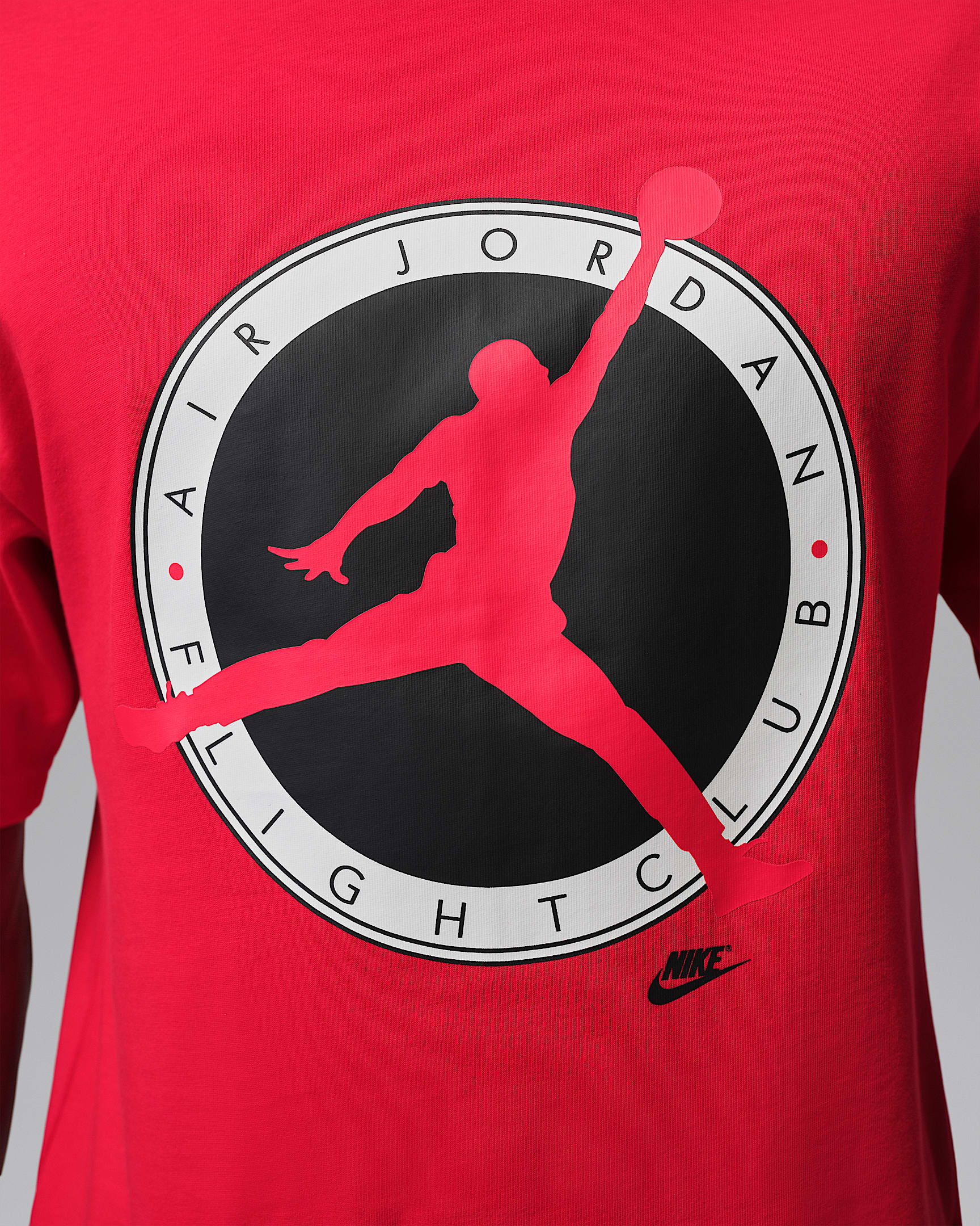 Jordan Flight Club Men's T-Shirt - University Red/University Red