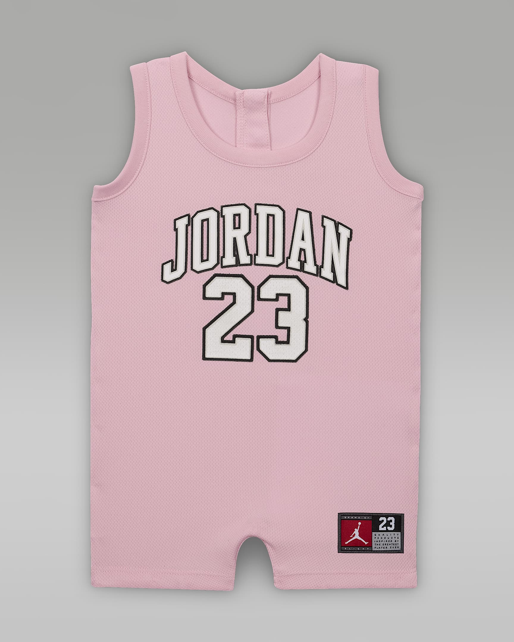 Jordan Baby (0-9M) Jumpman 23 Jersey Romper - Pink Foam