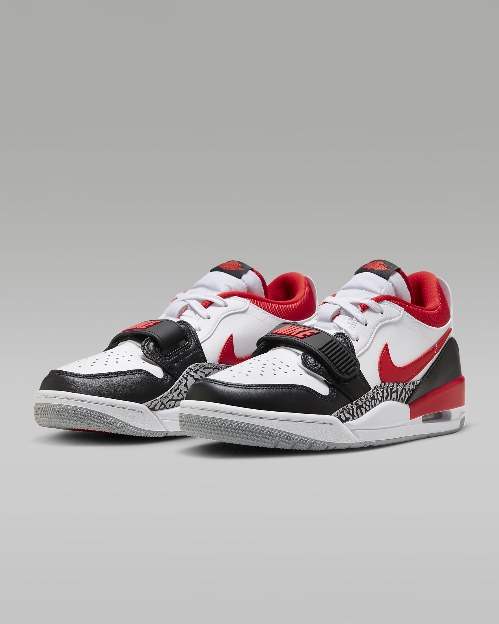 Scarpa Air Jordan Legacy 312 Low – Uomo - Bianco/Nero/Wolf Grey/Fire Red