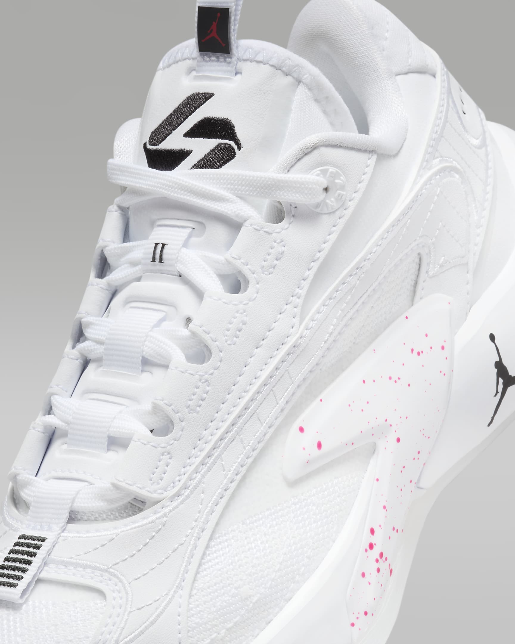 Luka 2 Older Kids' Shoes - White/Hyper Pink/Black