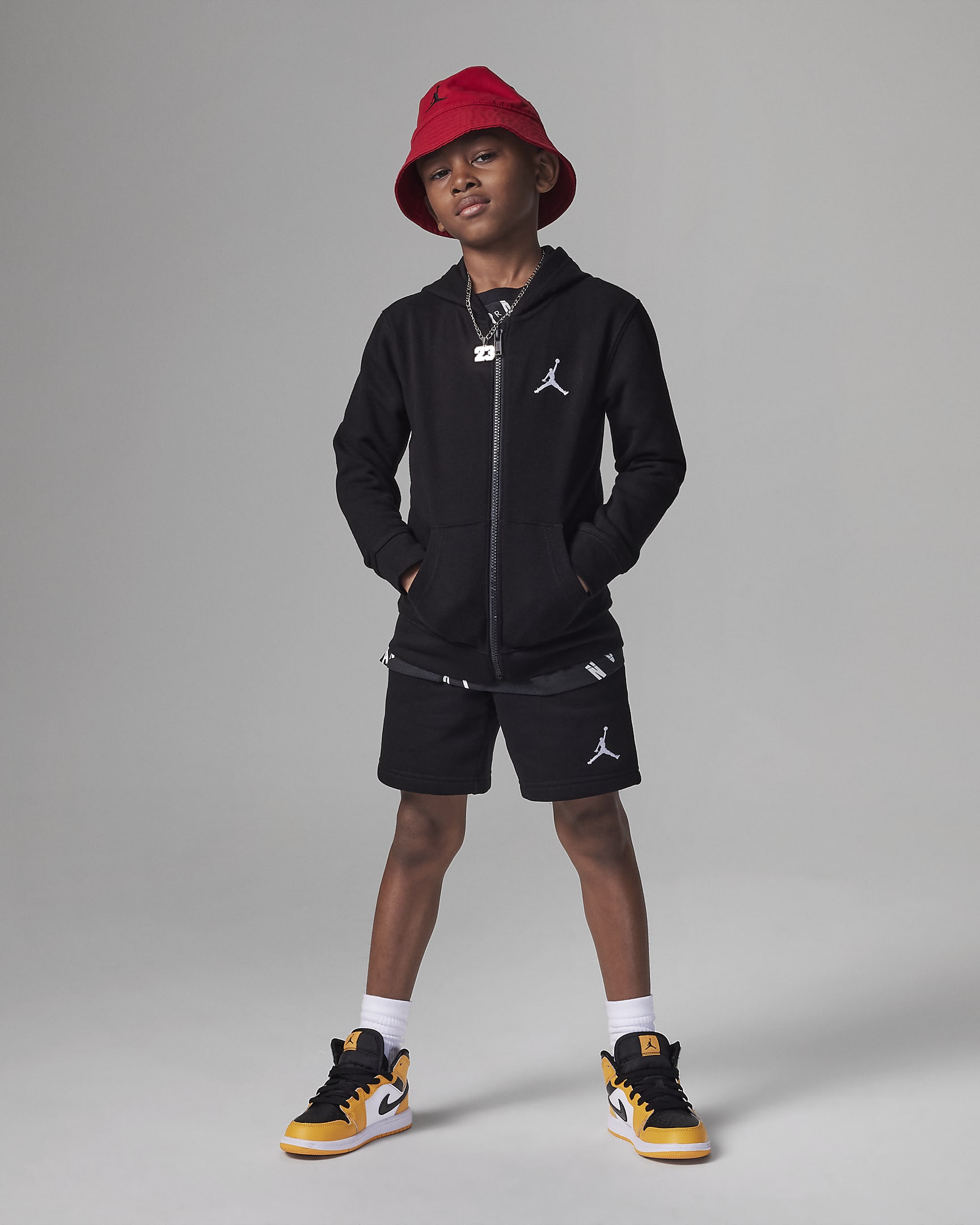 Jordan MJ Essentials Fleece Little Kids' Shorts. Nike.com