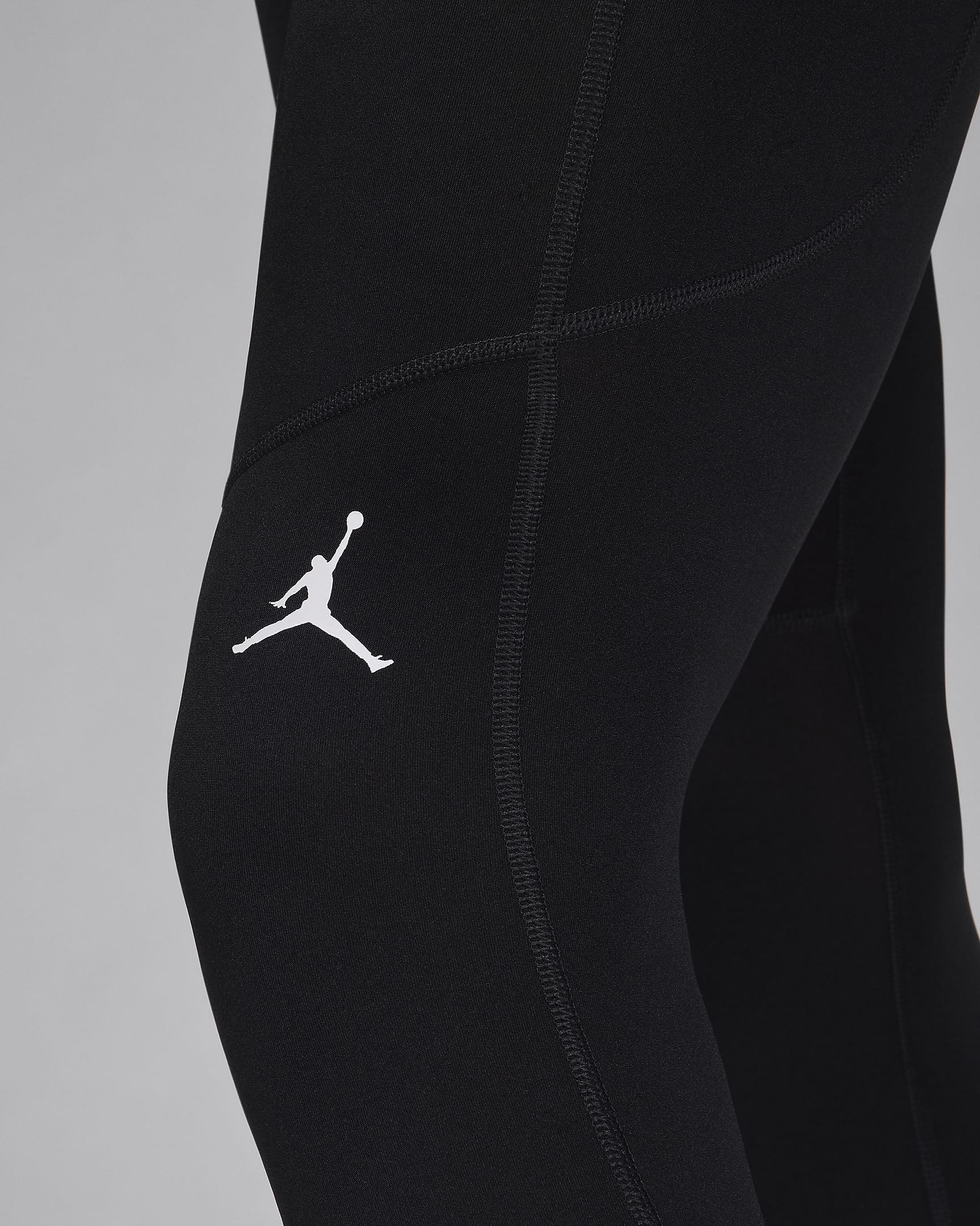 Jordan Sport Men's Dri-FIT 3/4-Length Tights - Black/White