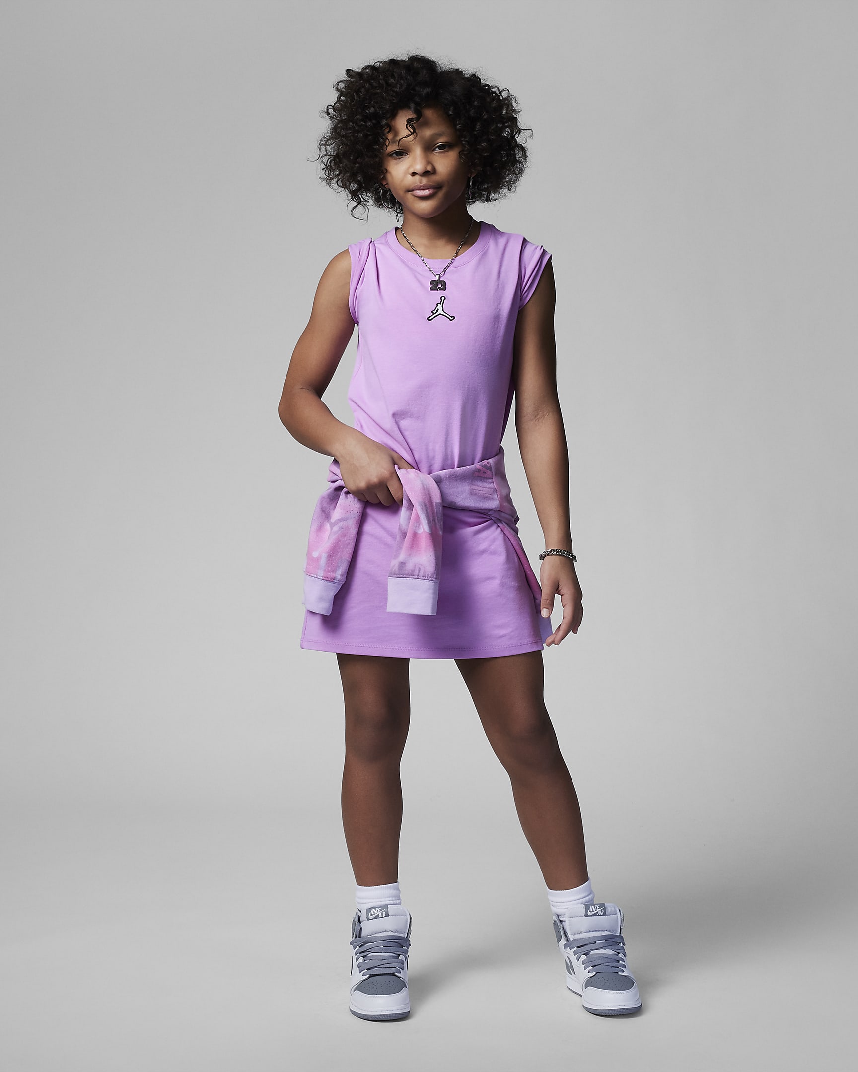 Jordan Essentials Dress Older Kids' Dress - Rush Fuchsia