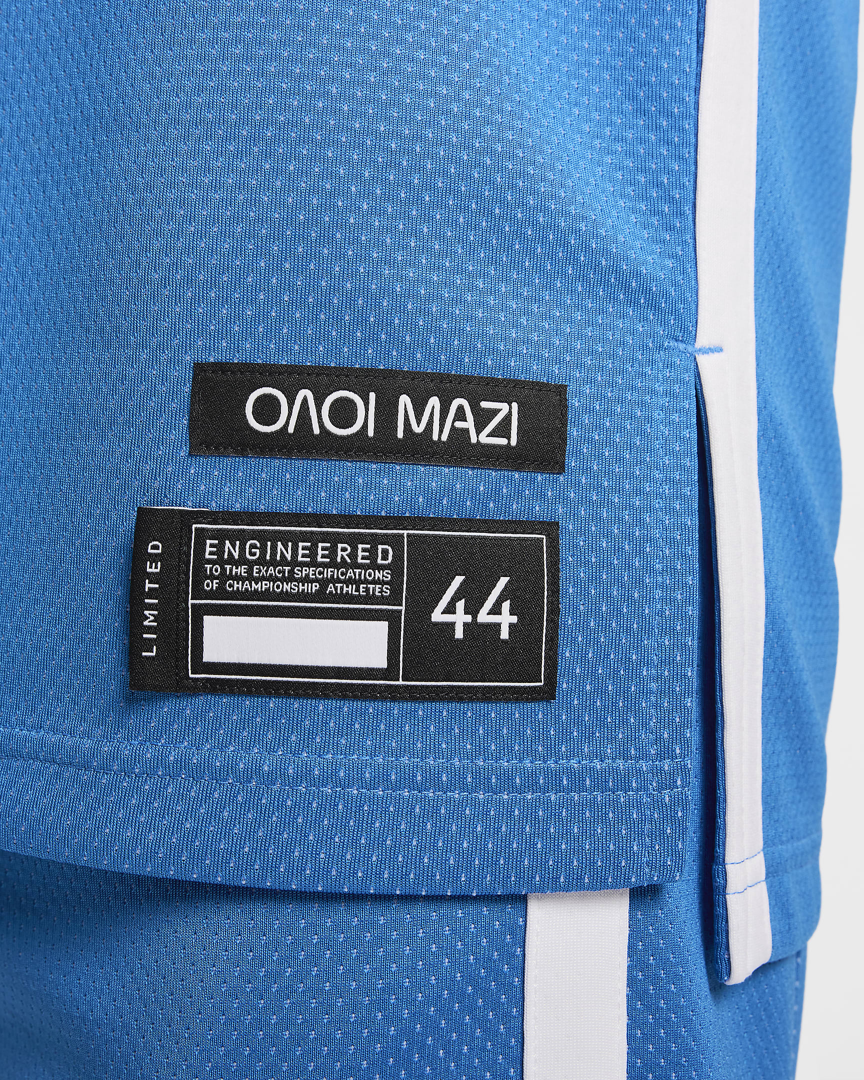 Maglia da basket Nike Grecia Limited da uomo – Road - Light Photo Blue/Bianco