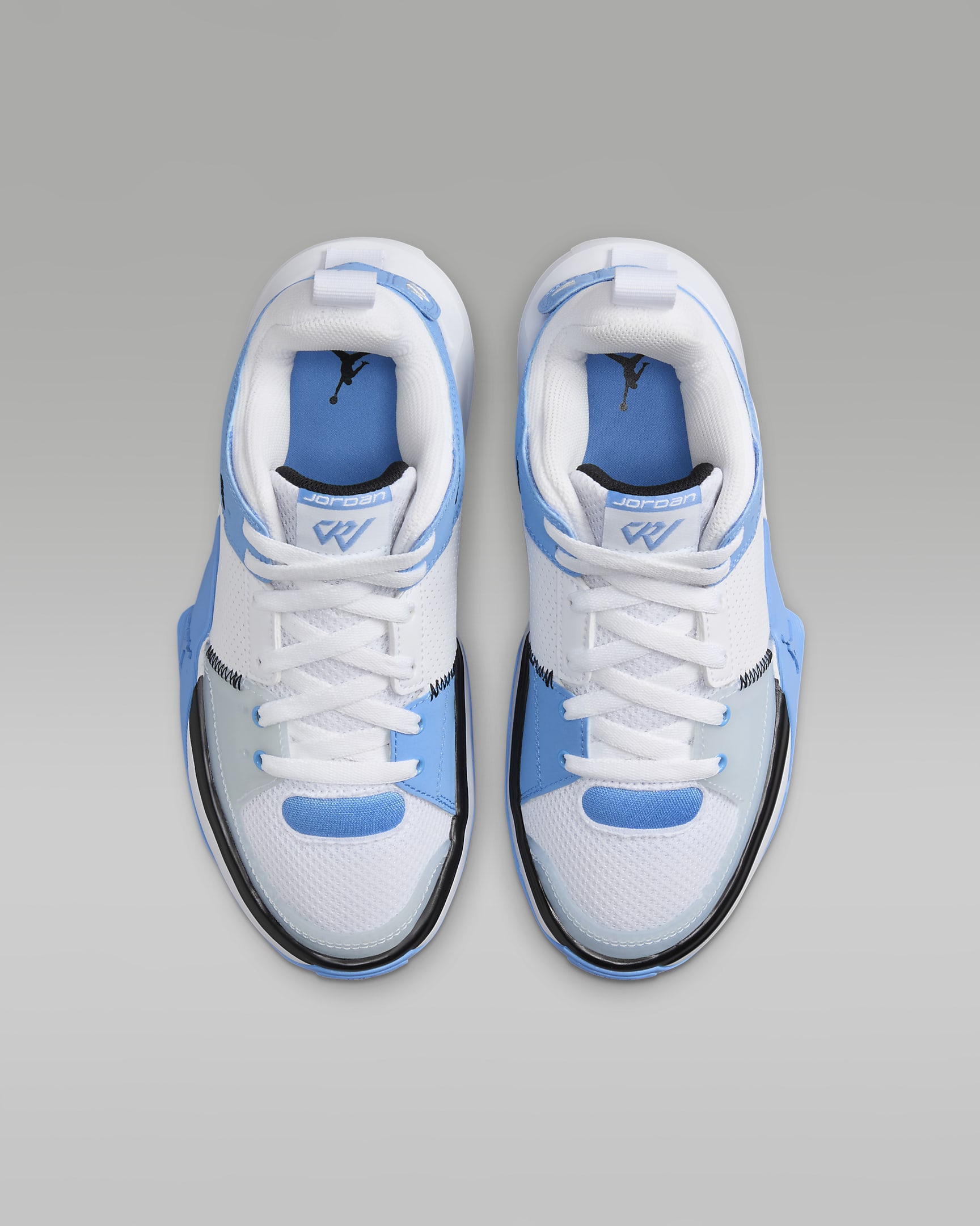 Jordan One Take 5 Schuh für ältere Kinder - Weiß/Schwarz/Legend Blue