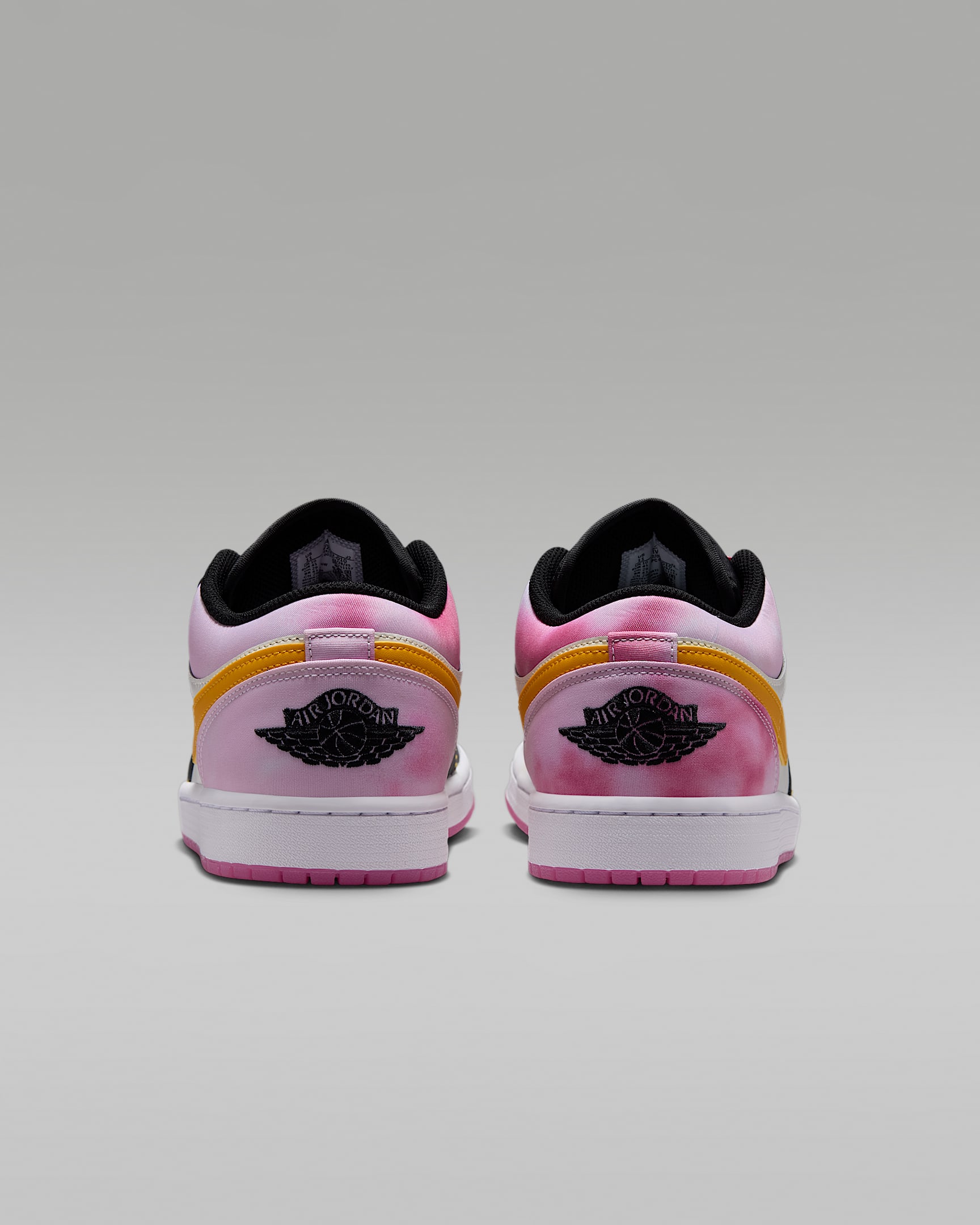 Air Jordan 1 Low SE Men's Shoes - Black/Sail/Pinksicle/University Gold