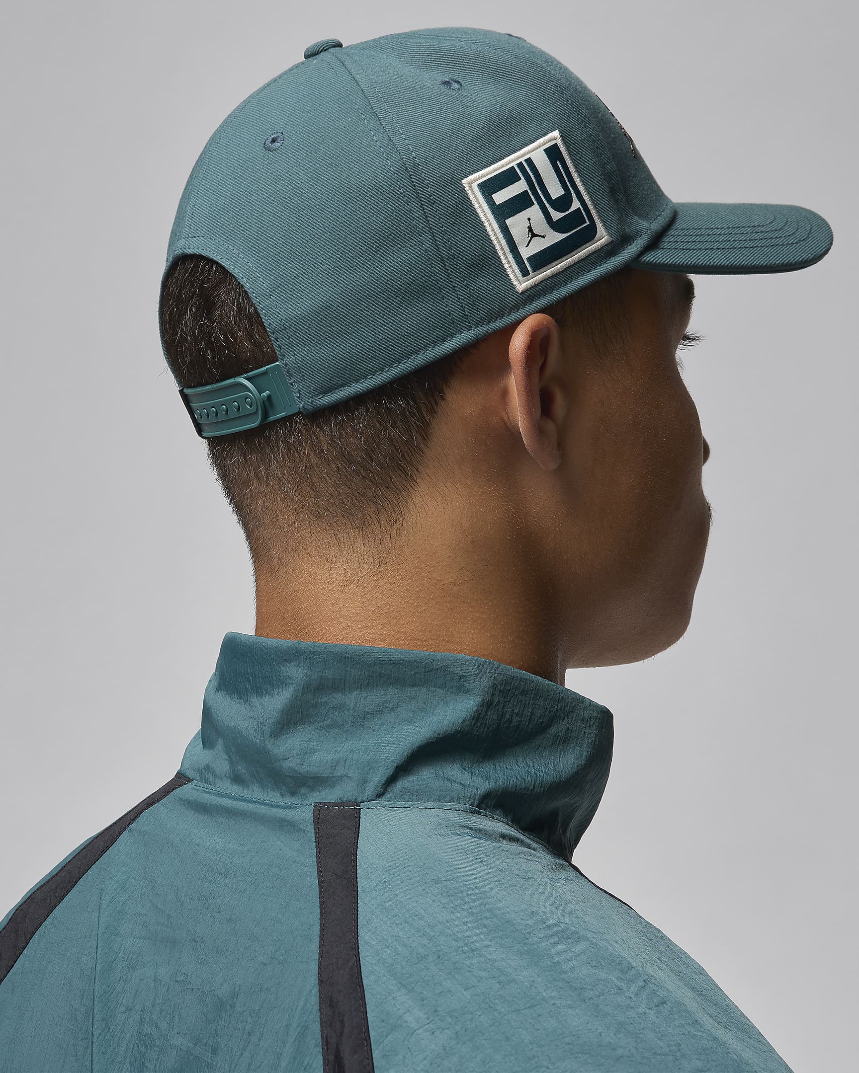 Jordan Rise Structured Hat - Oxidized Green/Sail/Black