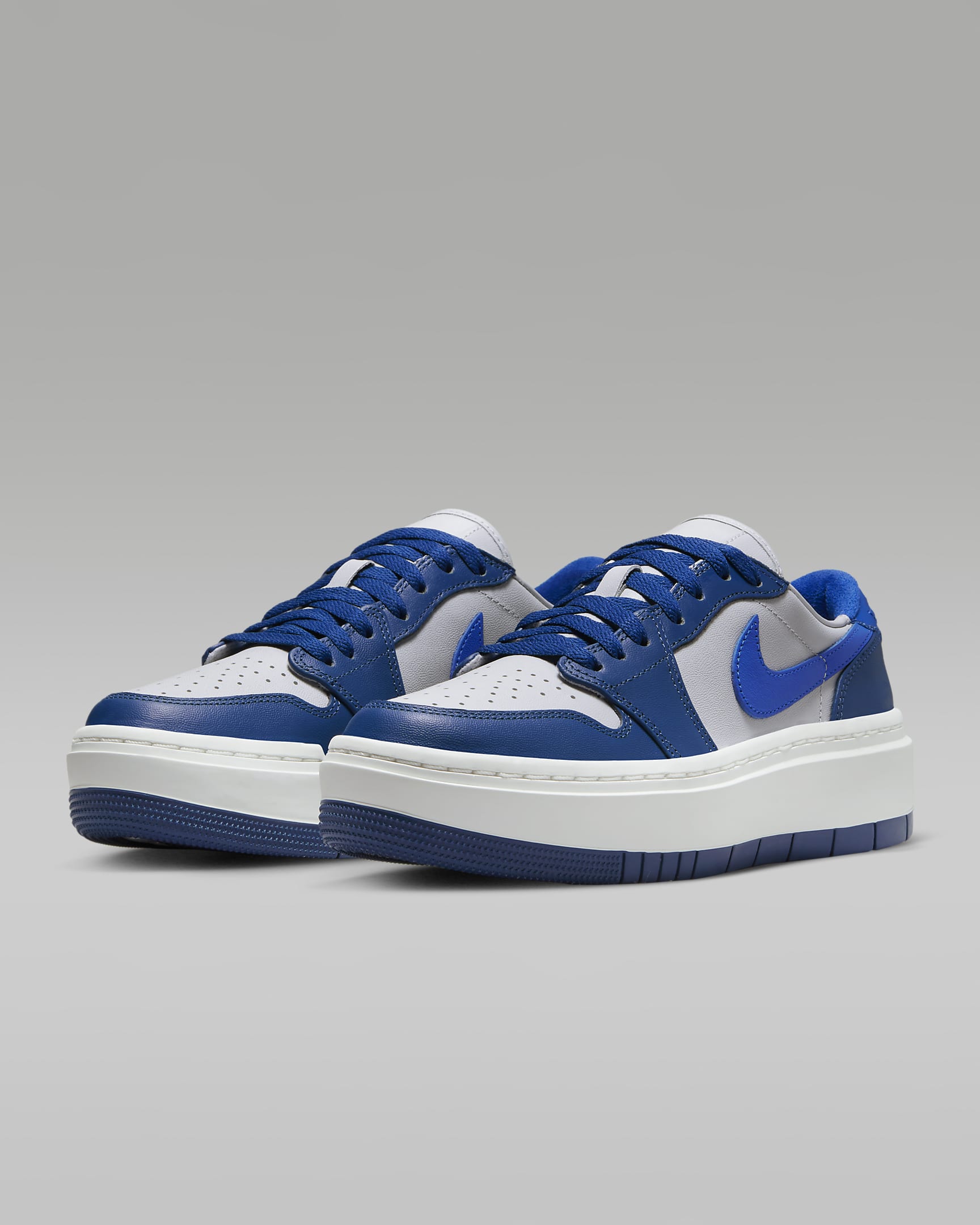 Air Jordan 1 Elevate Low Women's Shoes - French Blue/Neutral Grey/Sail/Sport Blue