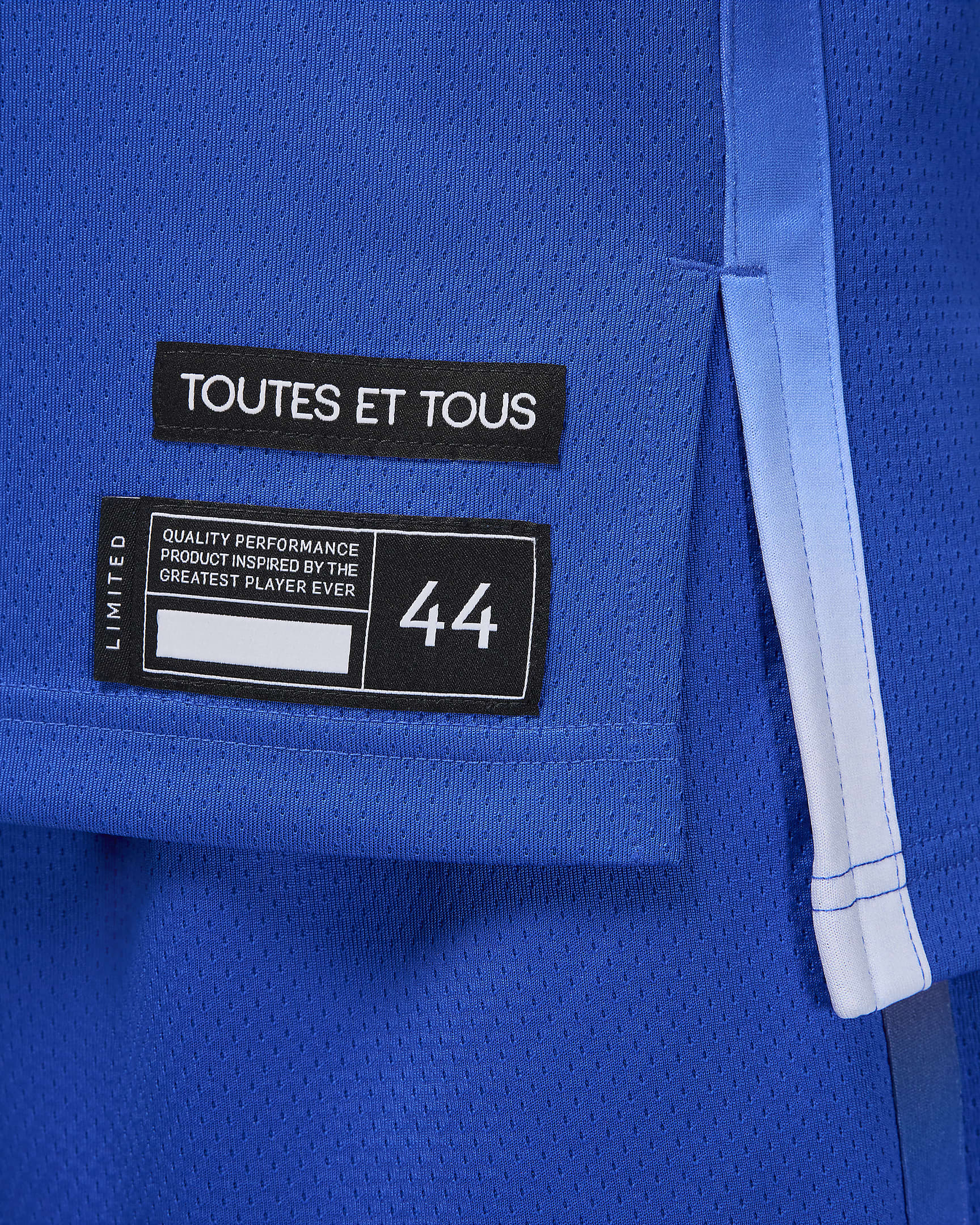 Maillot de basket Jordan France Limited Extérieur pour homme - Hyper Royal/Blanc