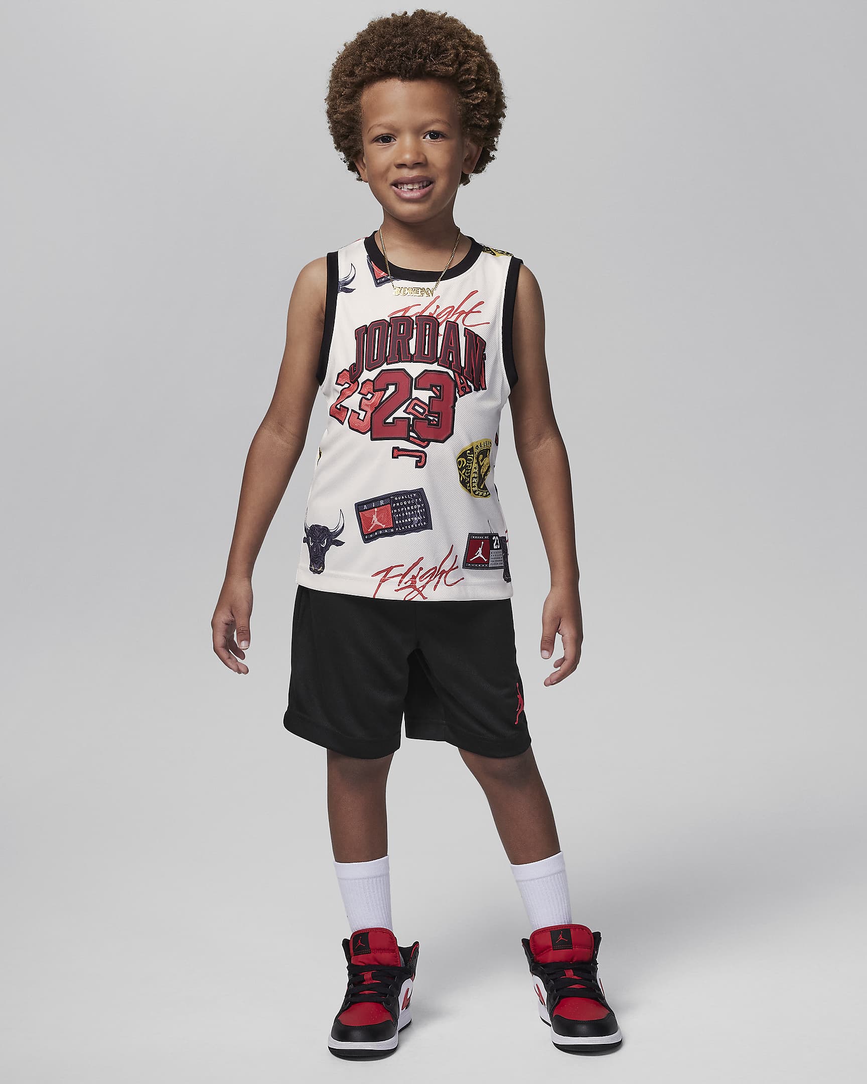 Jordan 23 Little Kids' 2-Piece Jersey Set. Nike.com