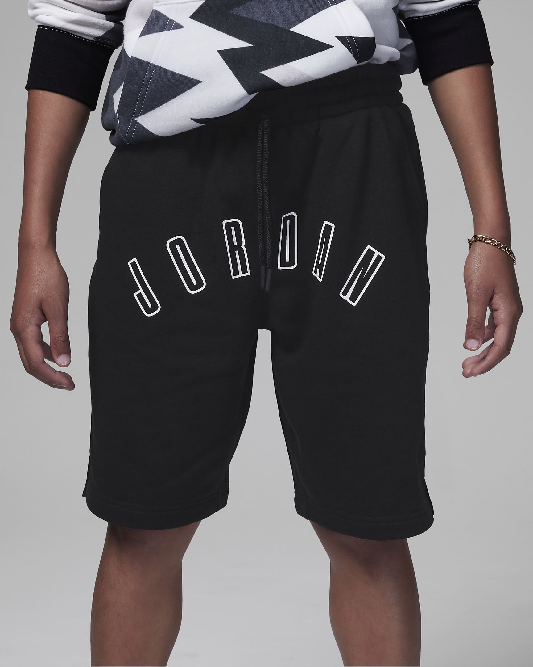 ジョーダン MJ フライト MVP フレンチ テリー ショートパンツ ジュニアショートパンツ - ブラック
