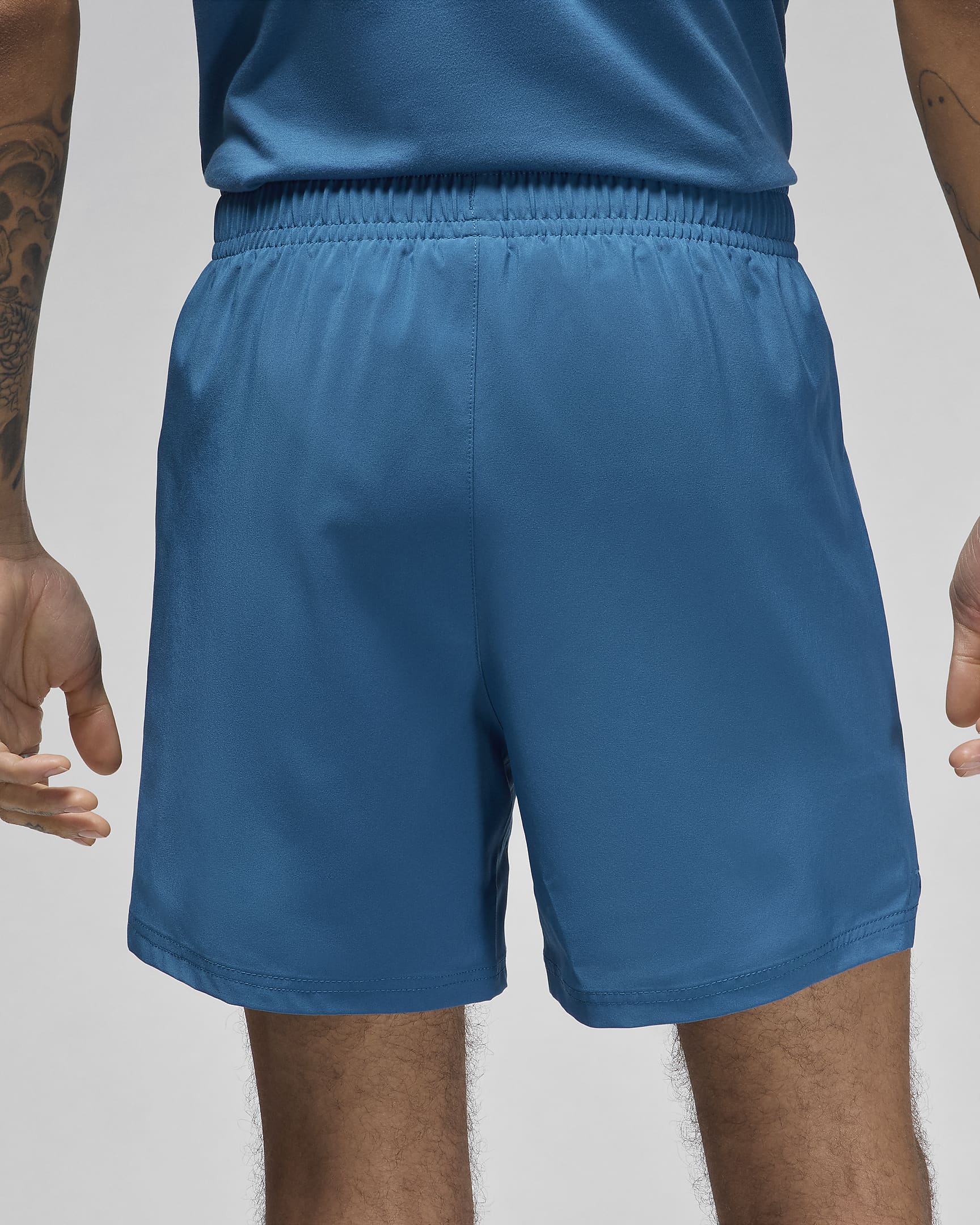 Shorts de tejido Woven Jordan Dri-FIT Sport para hombre - Azul industrial/Negro