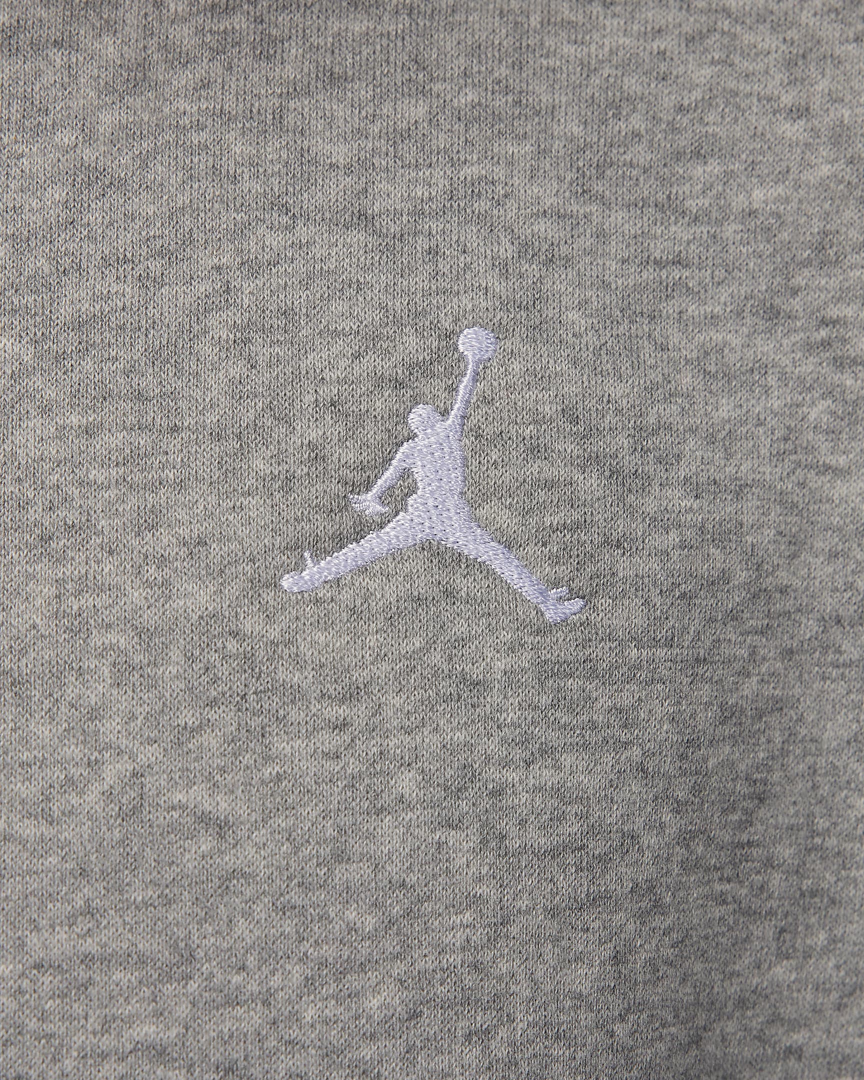 Sweat à capuche Jordan Brooklyn Fleece pour femme - Dark Grey Heather/Blanc