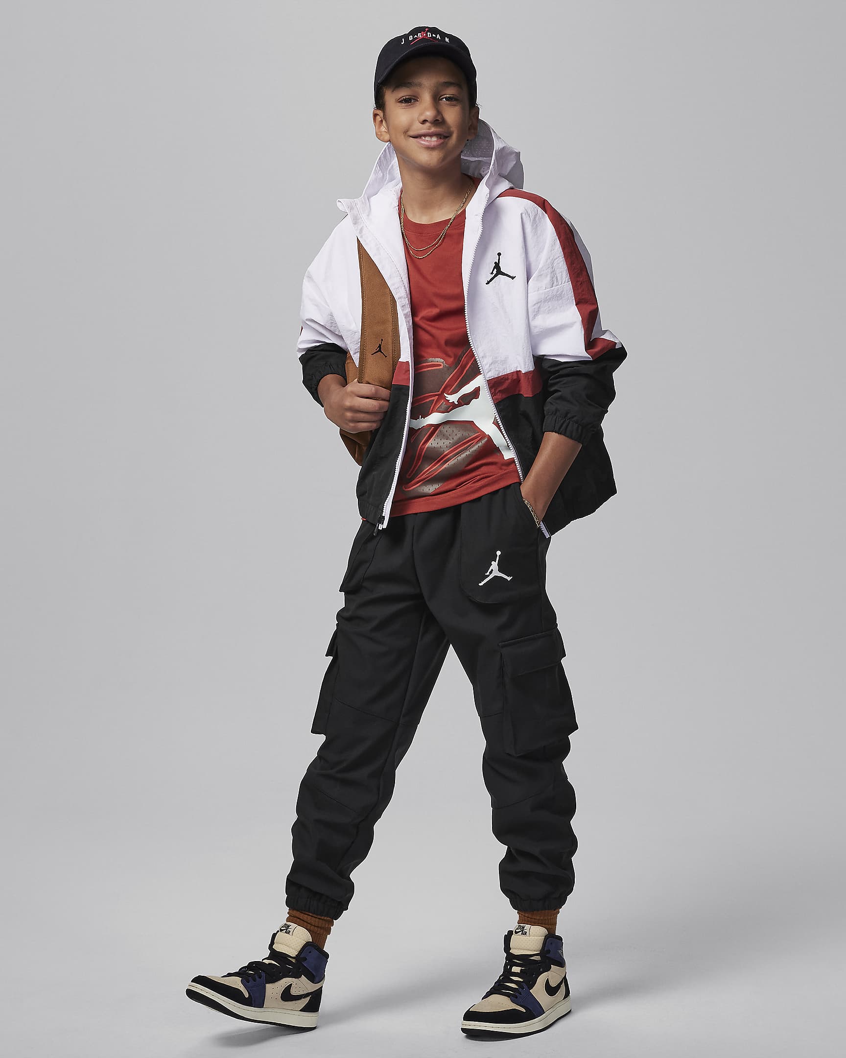 Jordan Big Kids' Jacket. Nike JP