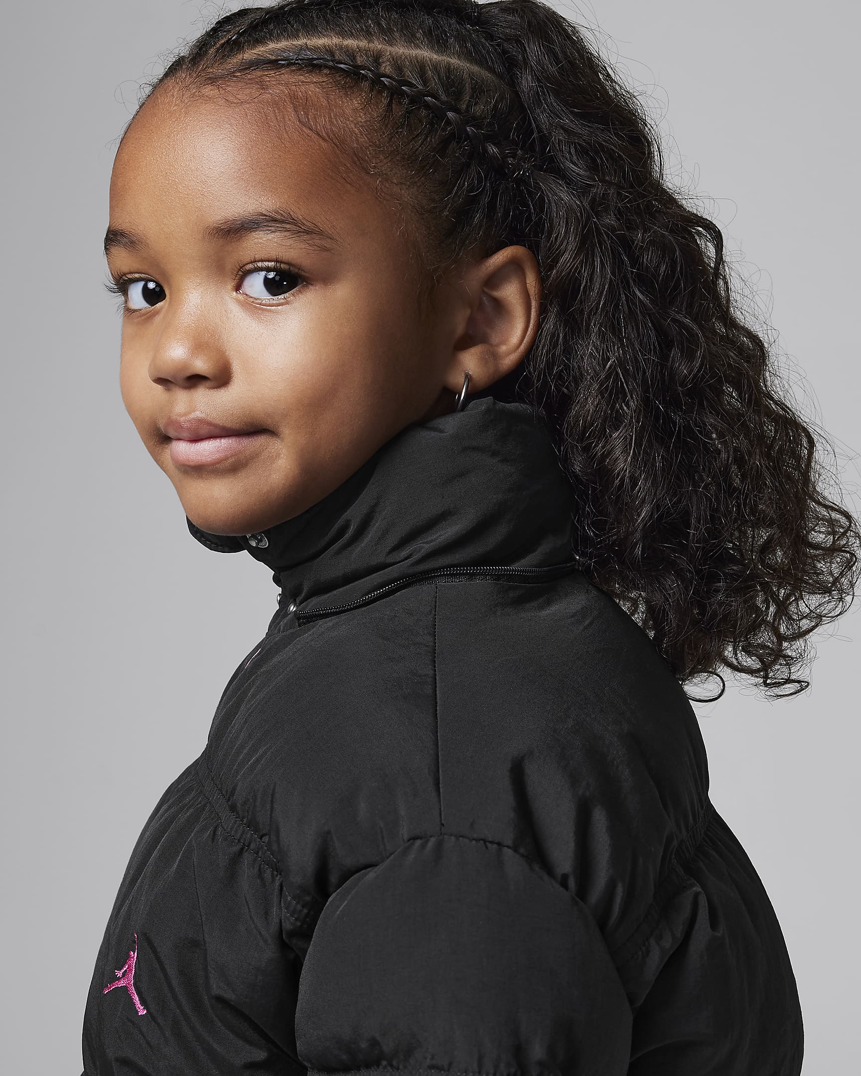 Jordan Younger Kids' Heaviest Weight Puffer - Black