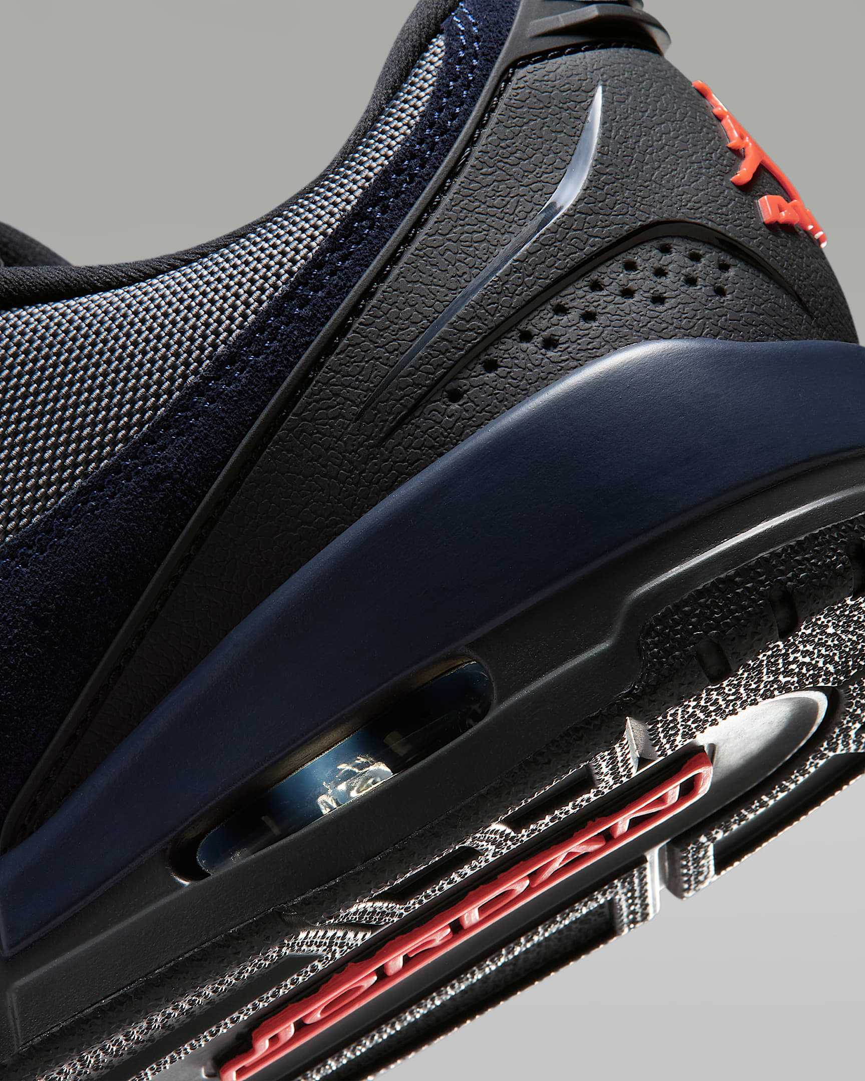 Air Jordan Ultra Men's Shoes - Iron Grey/Black/Obsidian/Picante Red