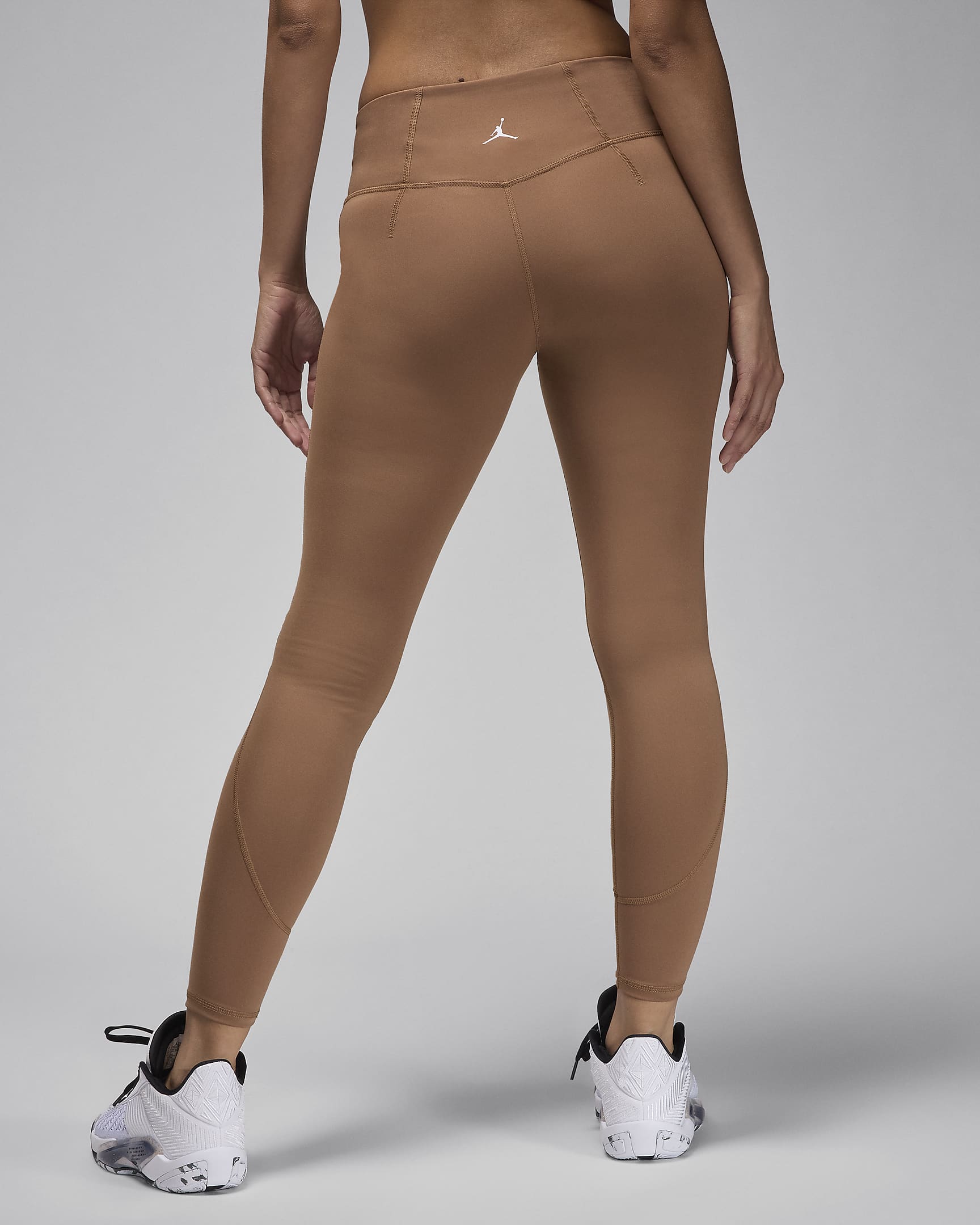 Leggings Jordan Sport – Donna - Archaeo Brown/Bianco