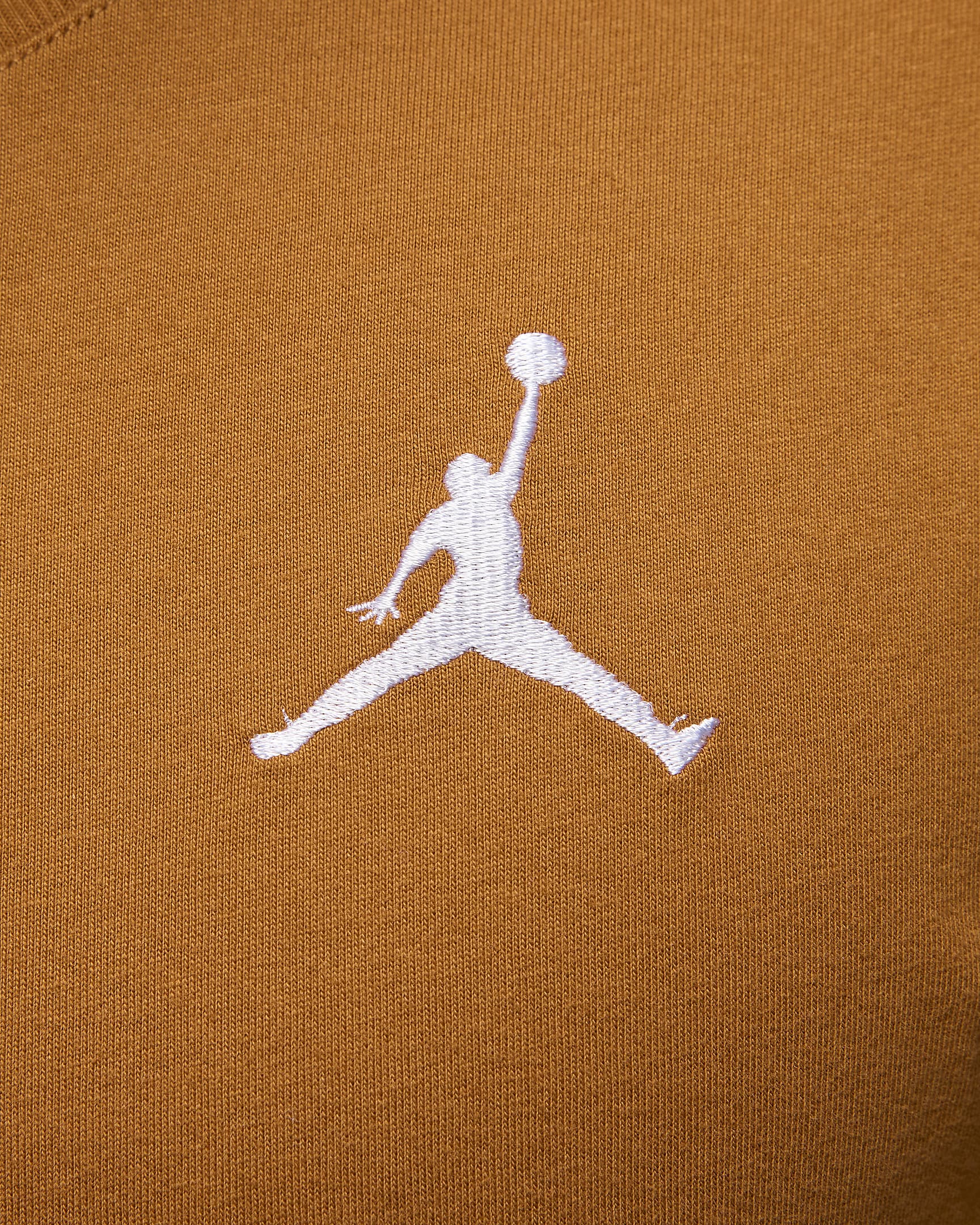 Jordan Jumpman Kurzarm-T-Shirt für Herren - Desert Bronze/Weiß