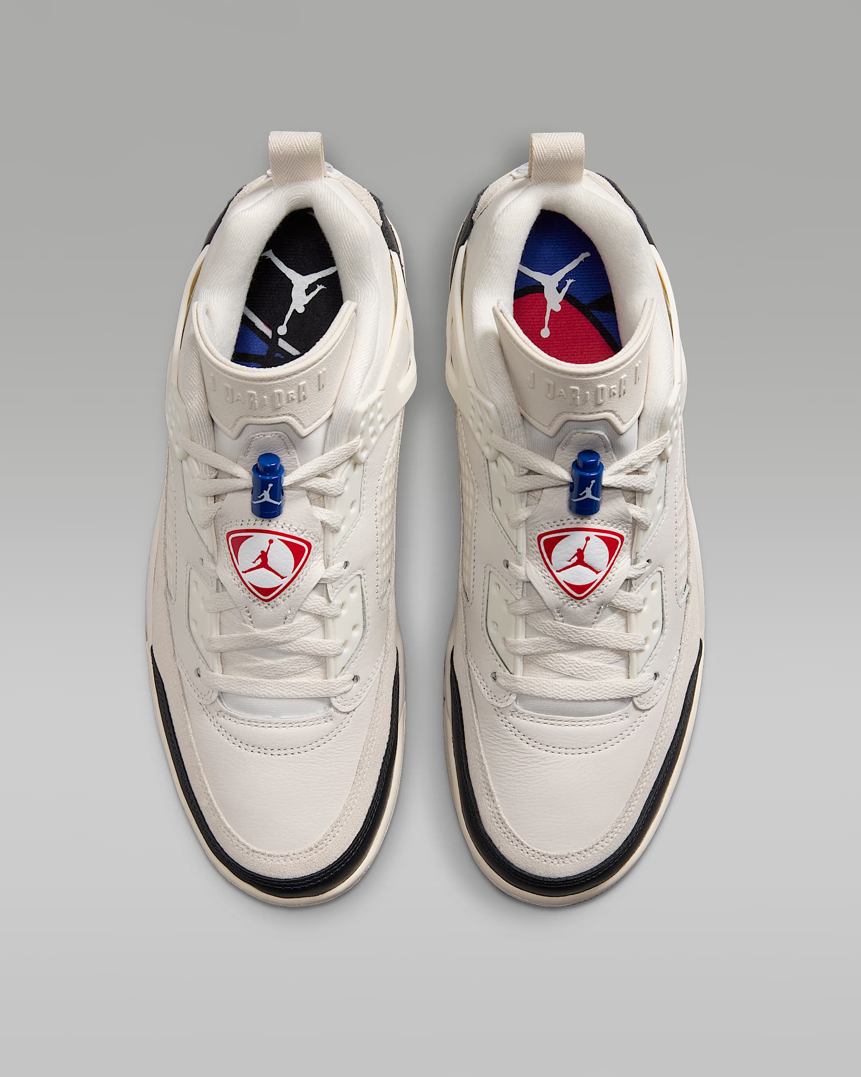 Jordan Spizike Low Men's Shoes - Phantom/Sail/Old Royal/University Red