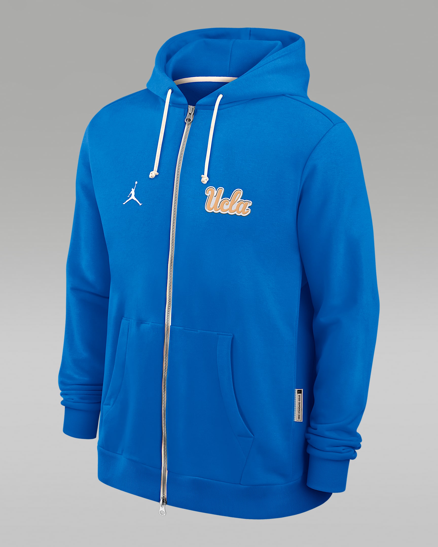 UCLA Sideline Men's Jordan Brand Dri-FIT College Full-Zip Hoodie - Blue