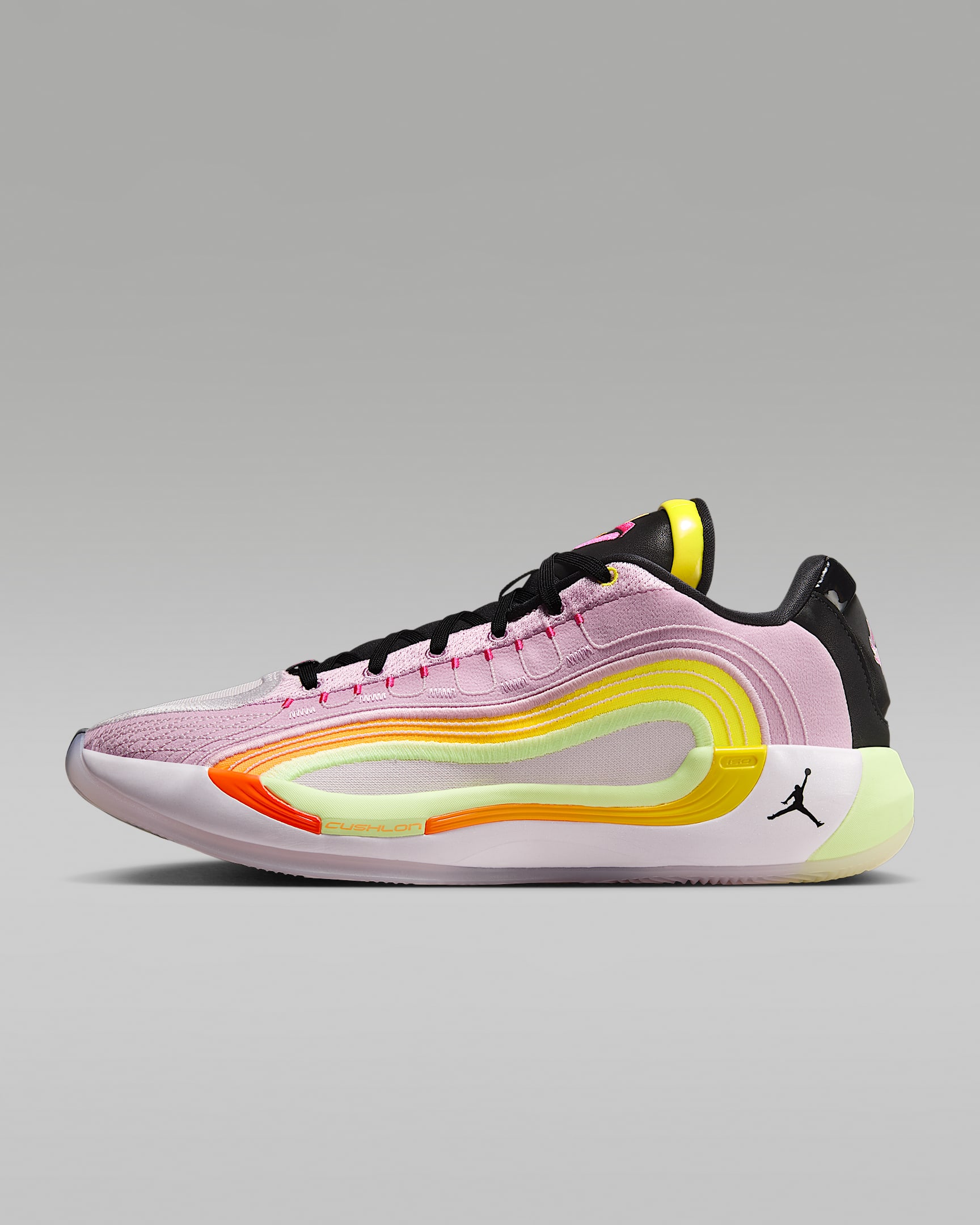 Sapatilhas de basquetebol Luka 4 "Gone Fishing" - Rosa Arctic claro/Amarelo Opti/Laranja Laser/Preto