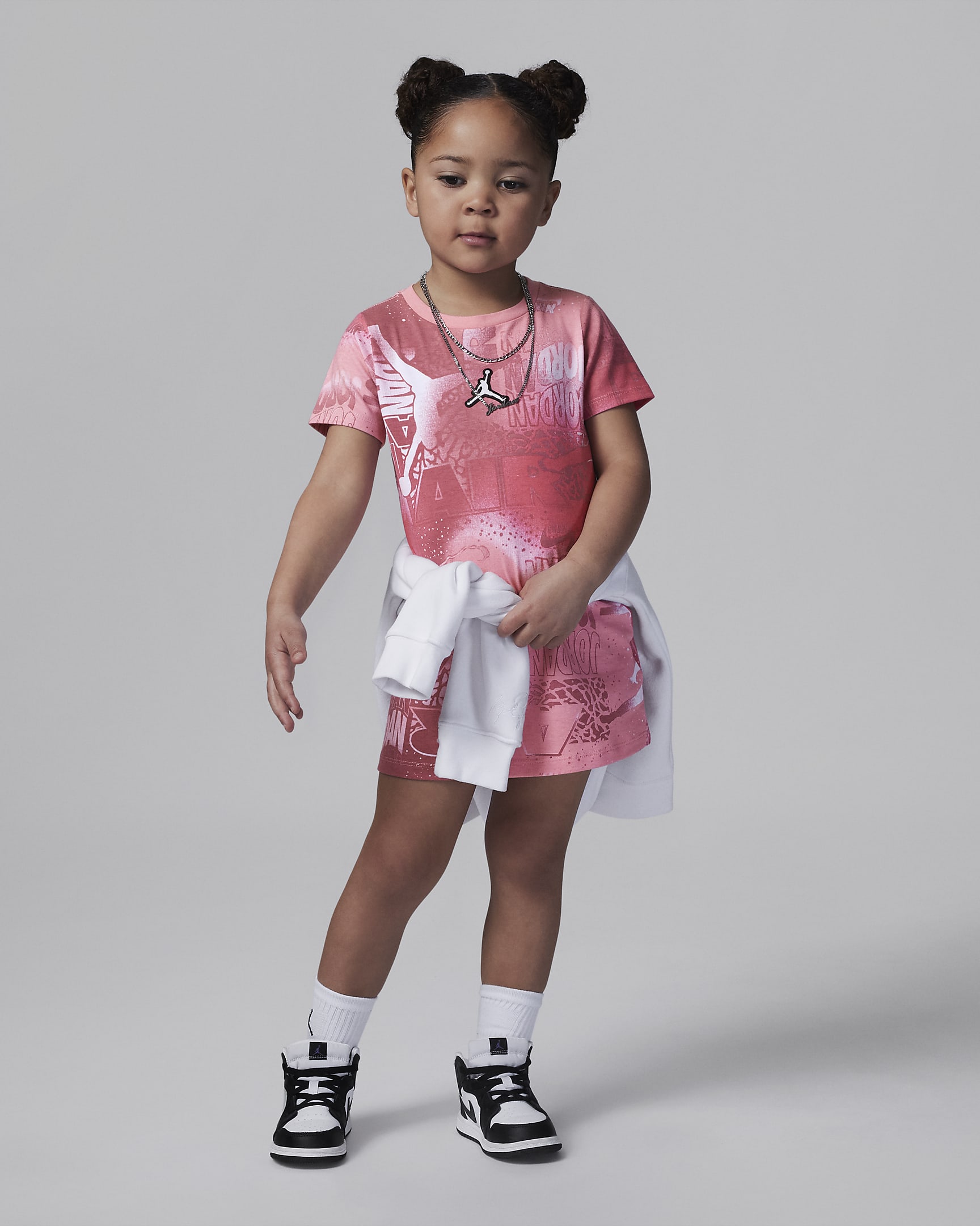 Jordan Essentials New Wave Allover Print Dress Toddler Dress. Nike.com