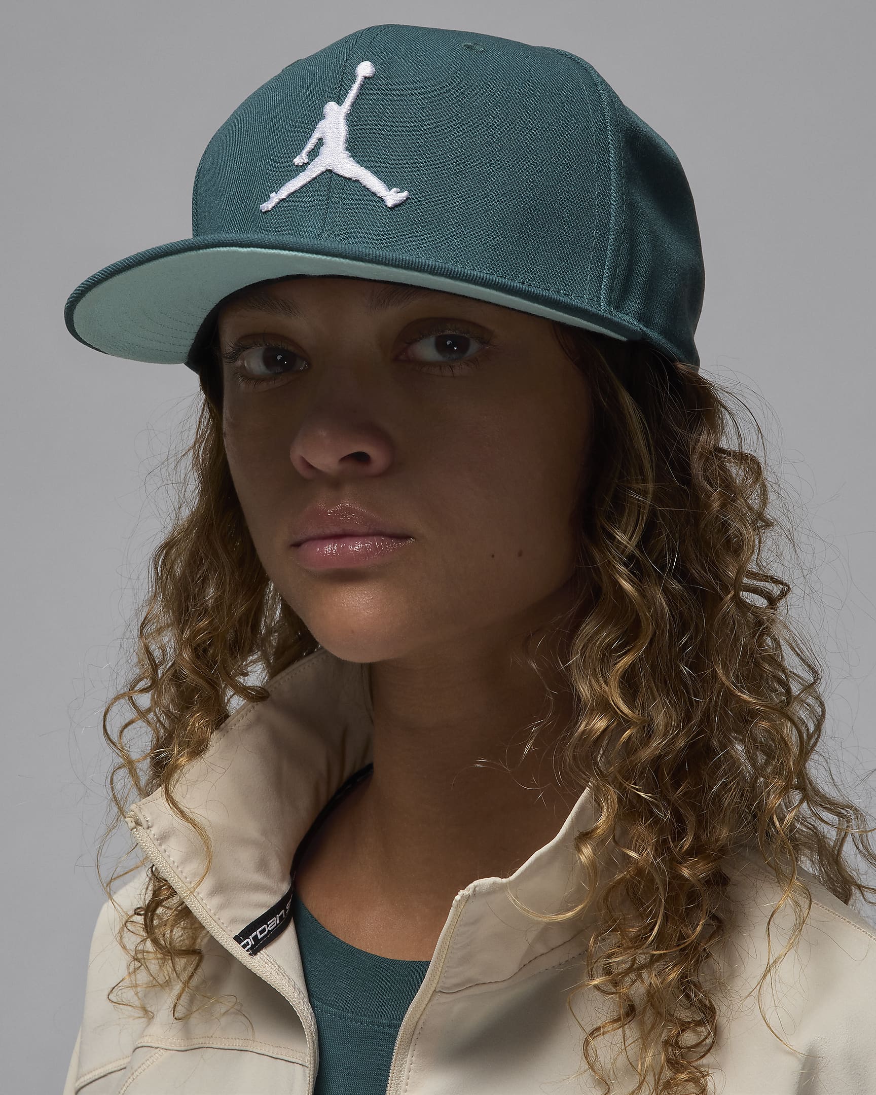 Jordan Jumpman Pro Adjustable Cap - Oxidised Green/Light Dew/White