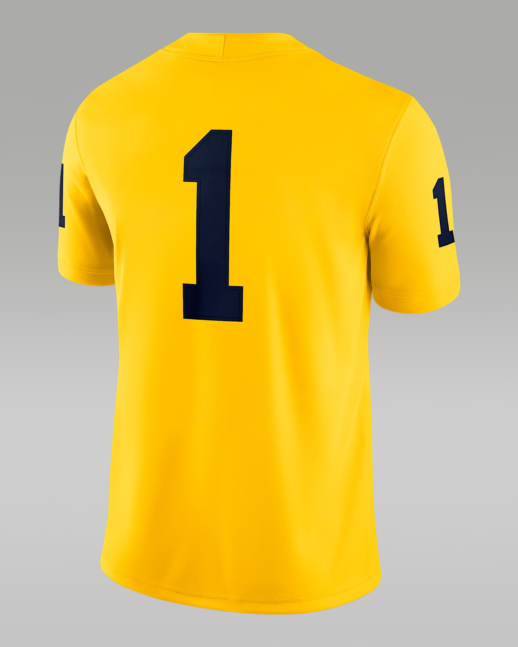 Michigan Wolverines Men's Nike DriFIT College Game Jersey.