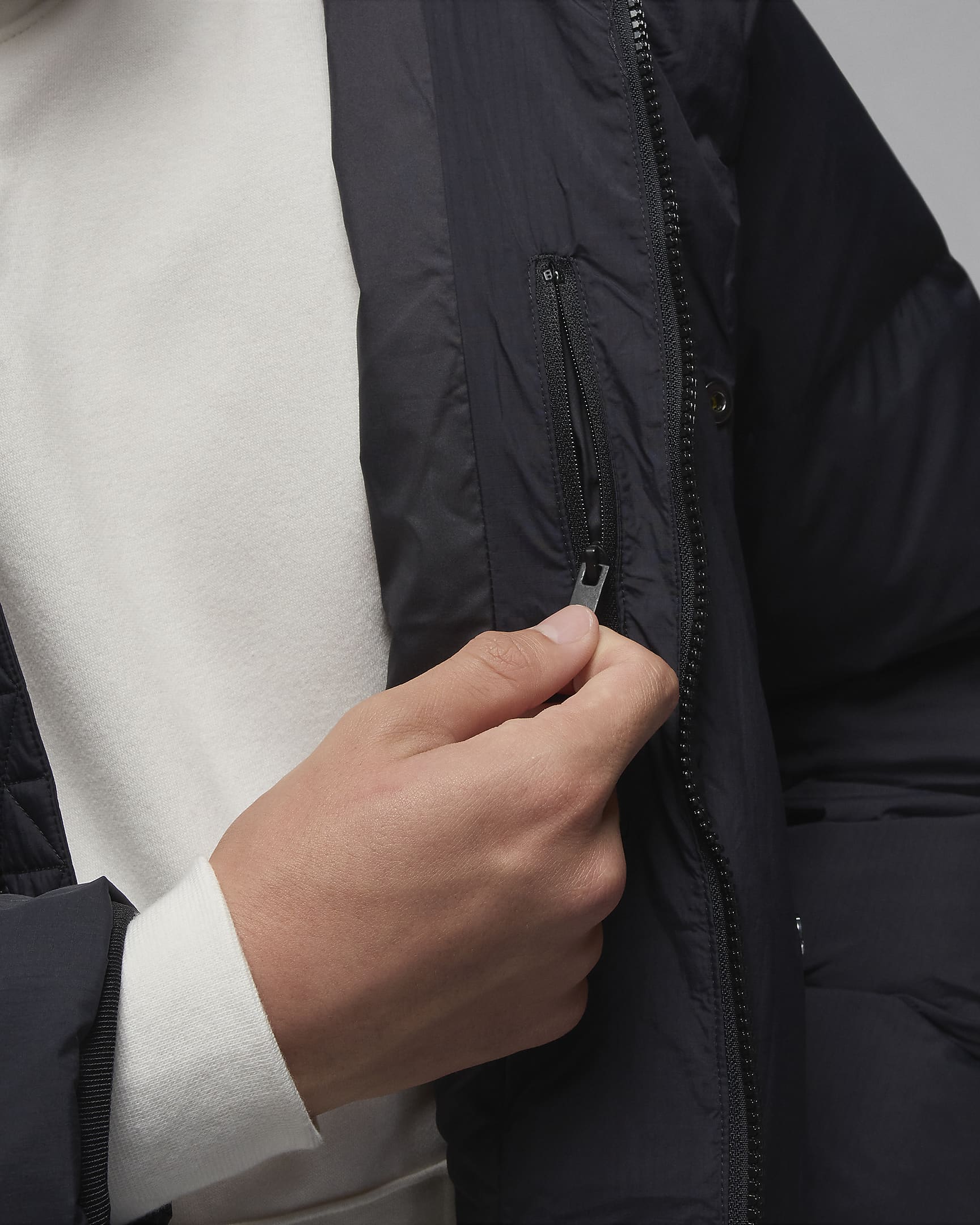 Jordan Flight Men's Down Parka - Black