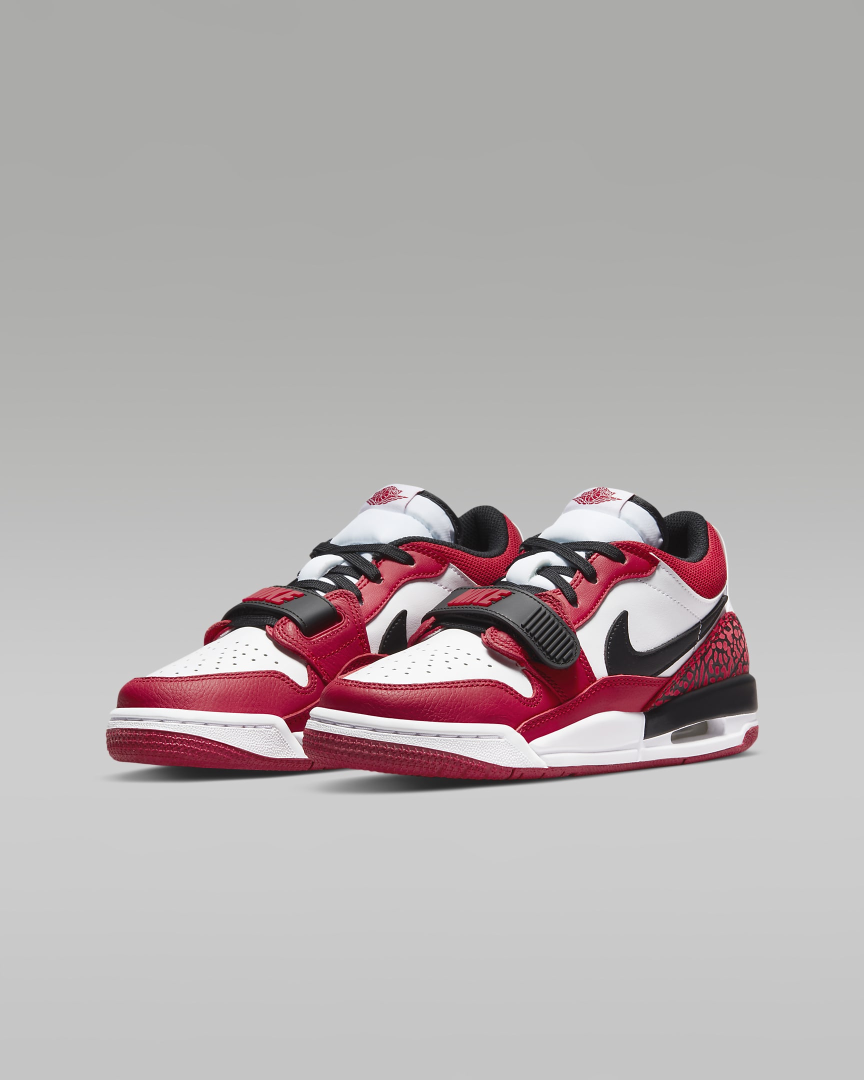 Air Jordan Legacy 312 Low Schuh für ältere Kinder - Weiß/Gym Red/Schwarz