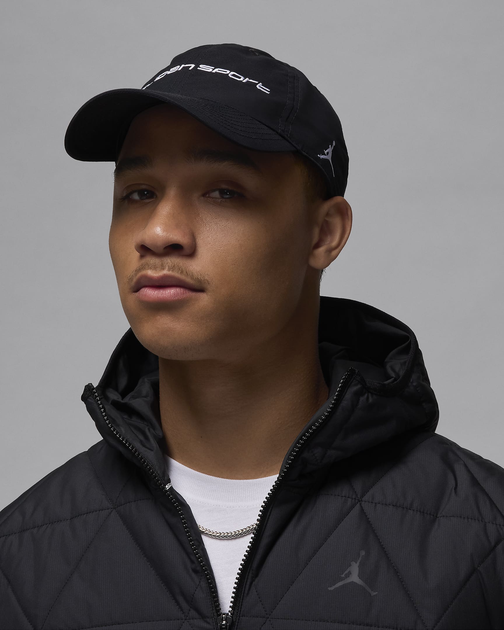 Jordan Club Unstructured Hat - Black/White