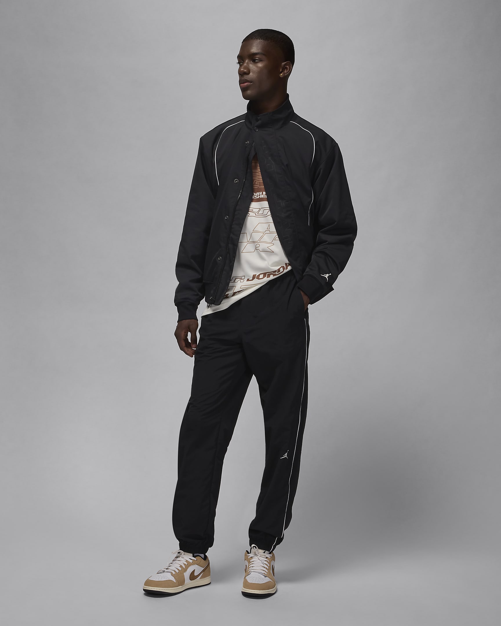 Pantalon tissé Jordan MVP pour homme - Noir/Sail/Sail