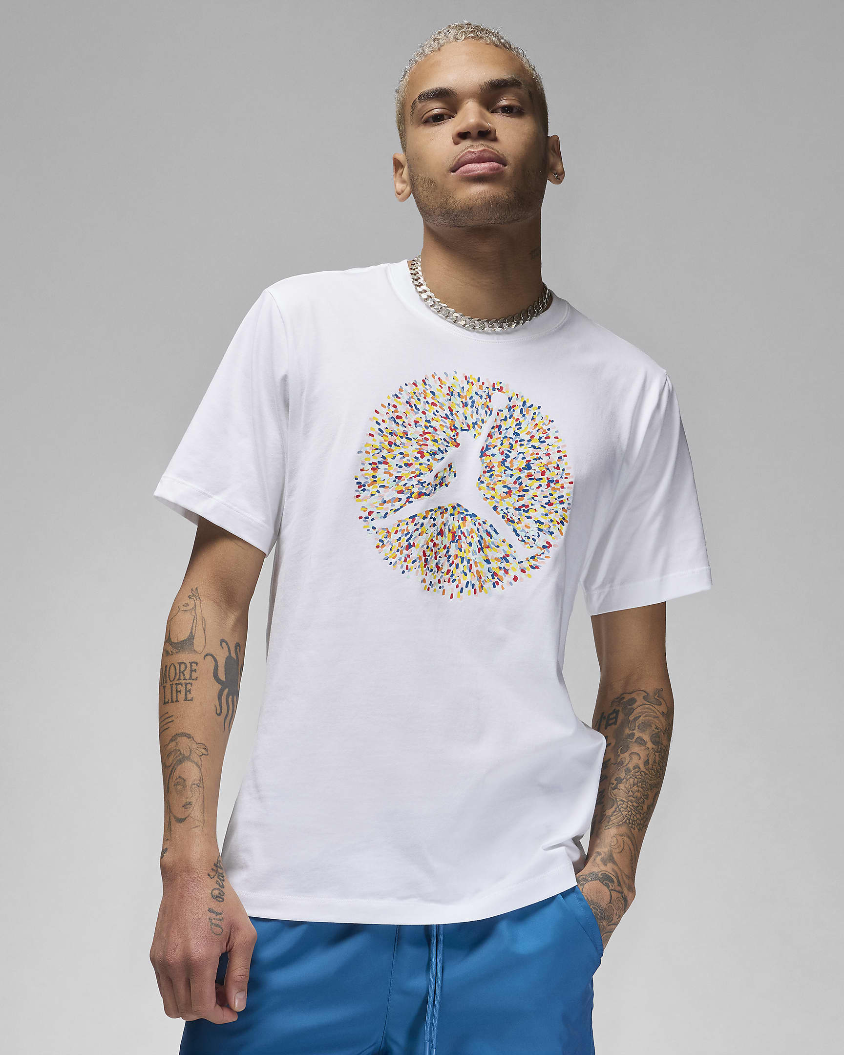 Playera para hombre Jordan Flight Essentials - Blanco