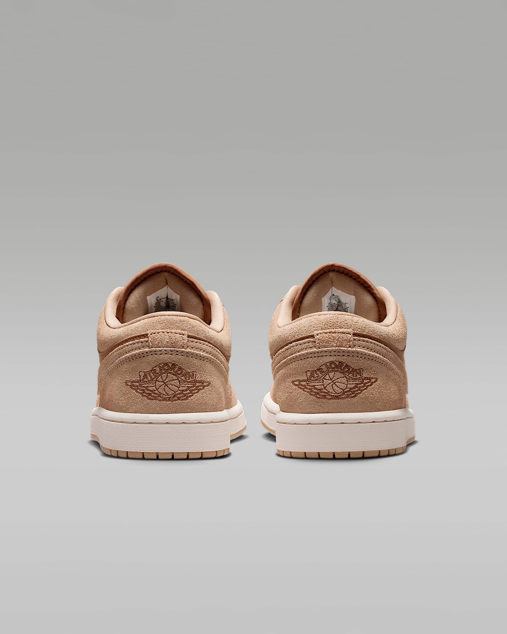 Air Jordan 1 Low Women's Shoes - Legend Medium Brown/Chalk/Light British Tan