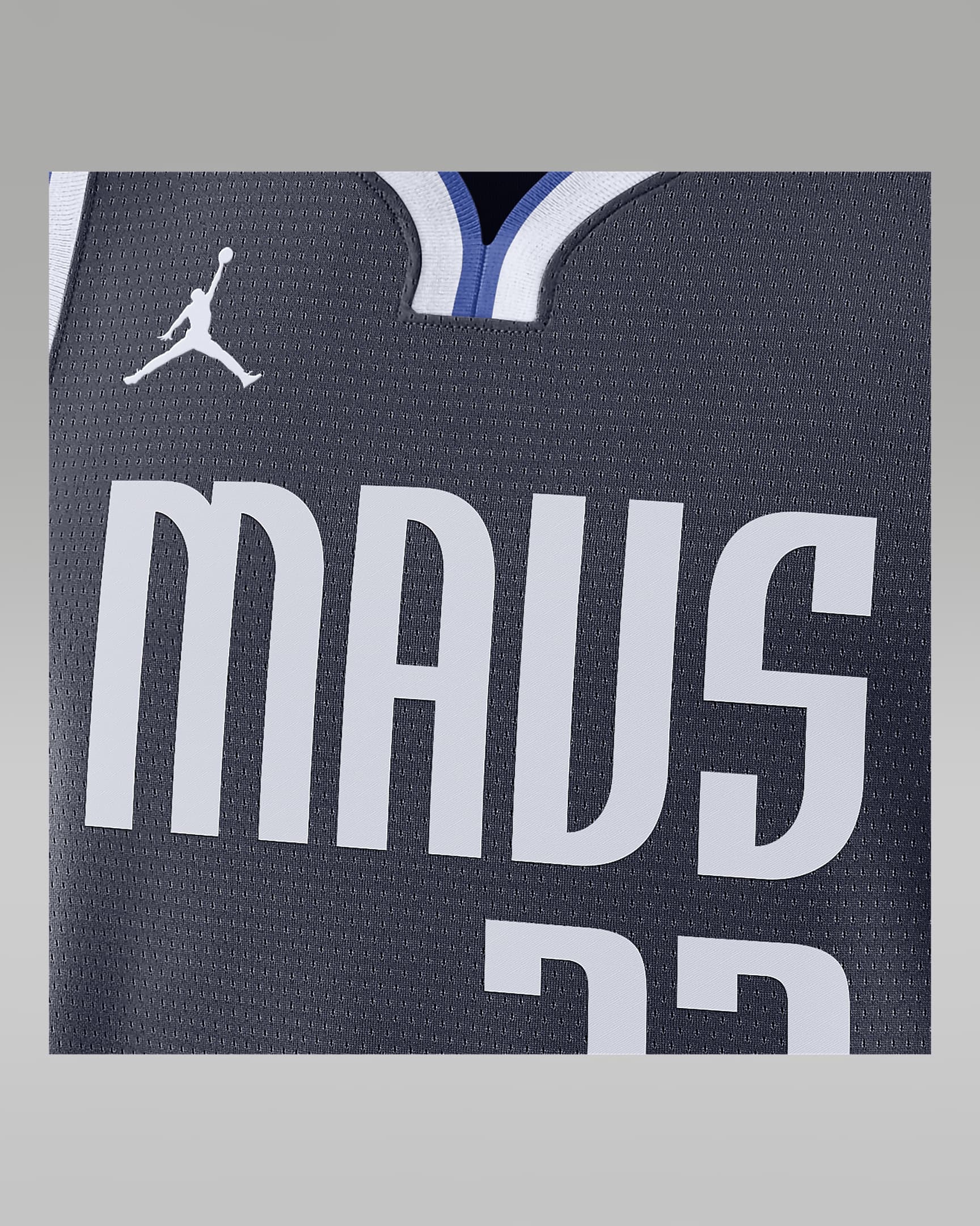 Dallas Mavericks Statement Edition Jordan Dri-FIT NBA Swingman férfimez - College Navy