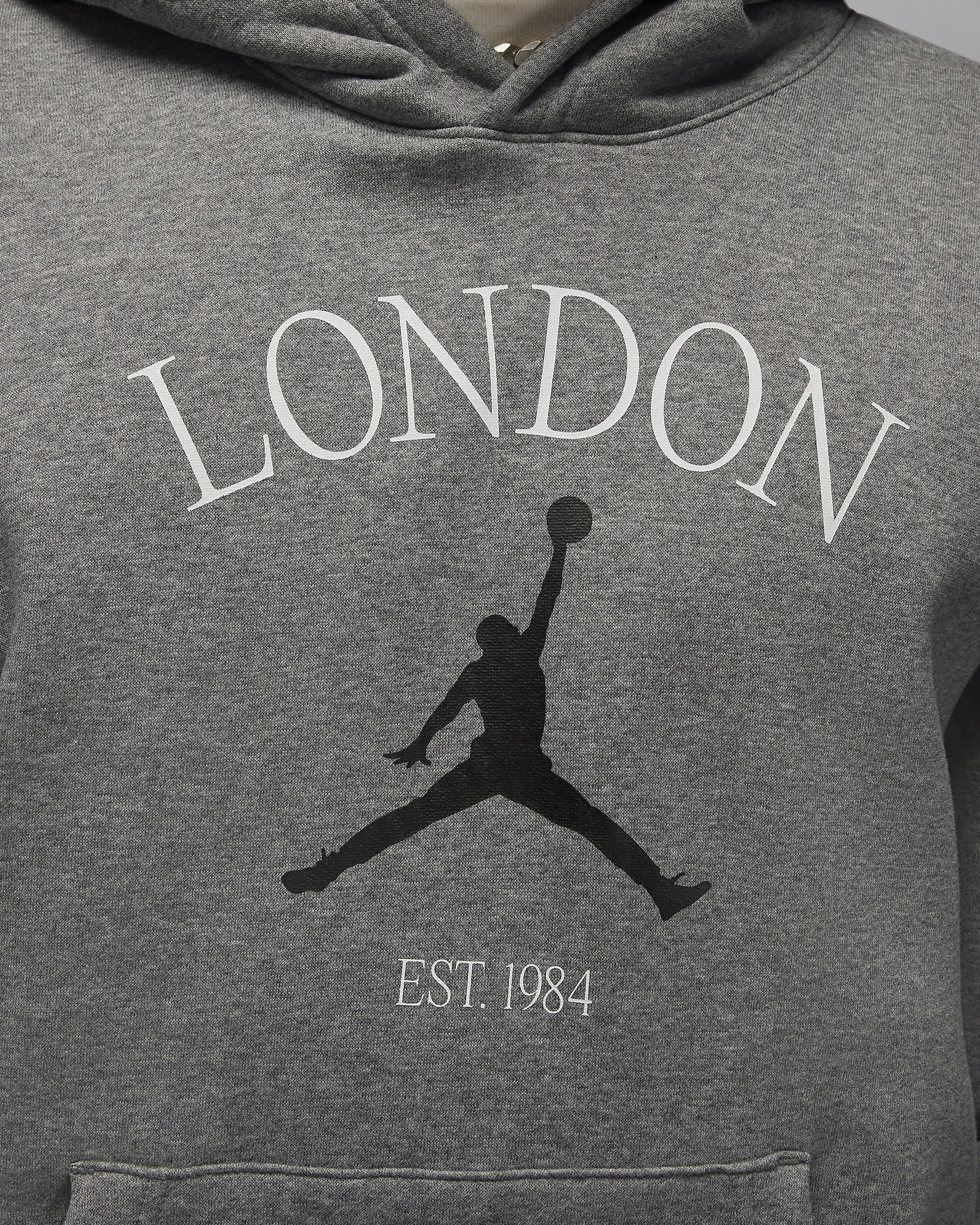 Jordan London Men's Pullover Hoodie - Carbon Heather