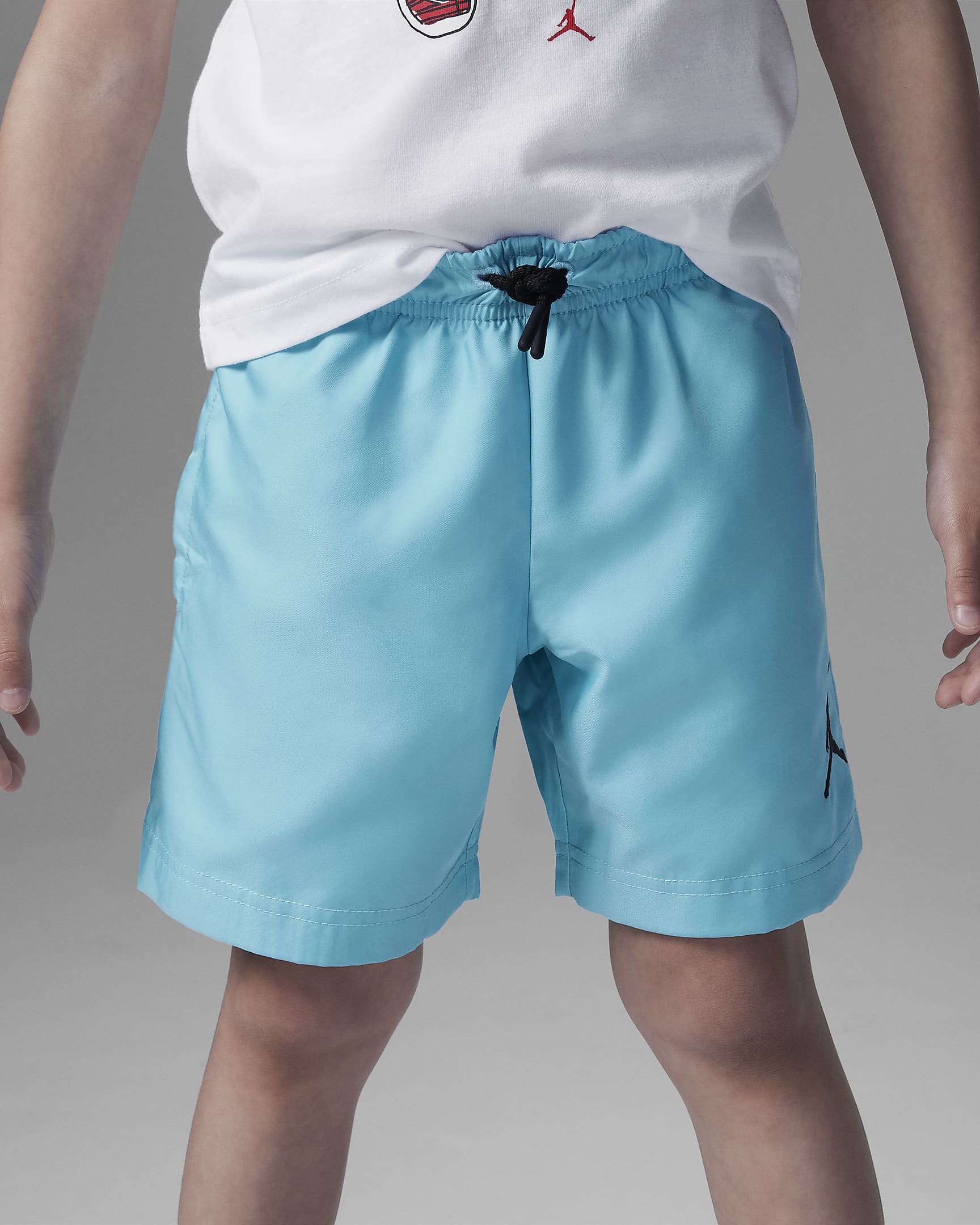 Jordan Jumpman Woven Play Shorts Little Kids' Shorts - Bleached Aqua