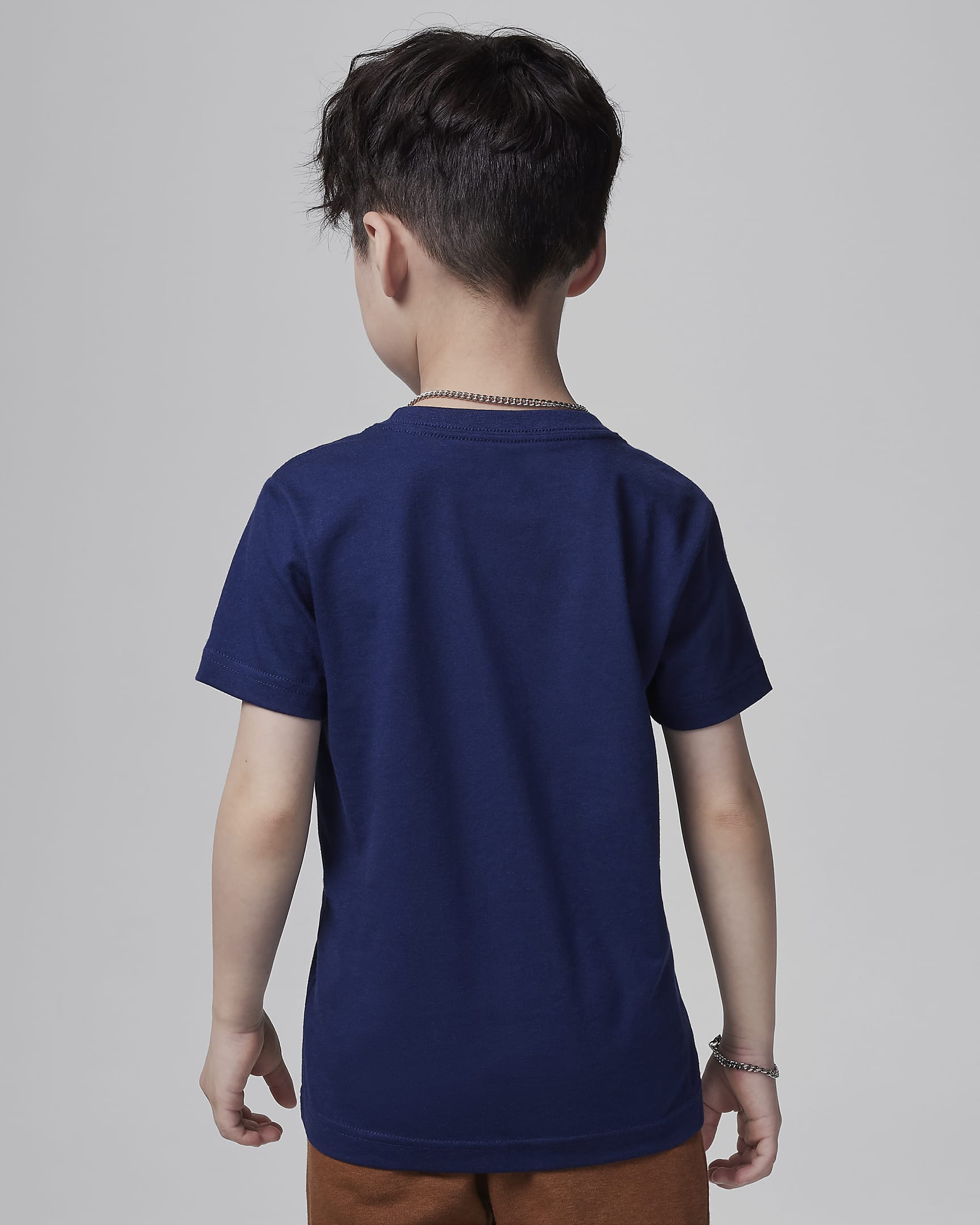 Jordan Little Kids' Jumpman Air Embroidered T-Shirt - Midnight Navy