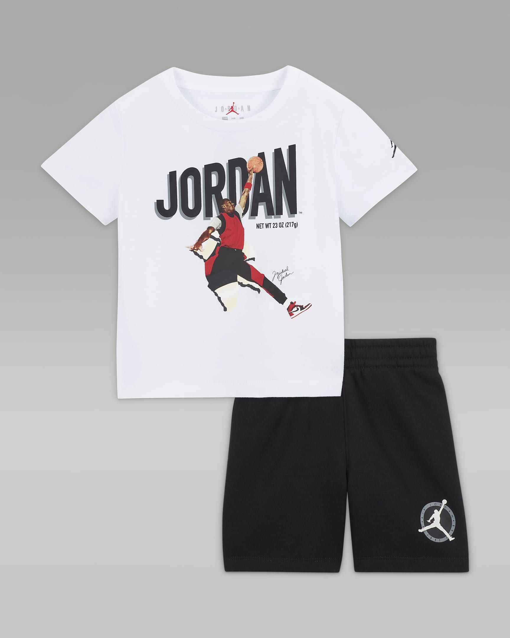 Σετ Jordan Flight MVP Shorts Set για βρέφη (12-24M). Nike GR