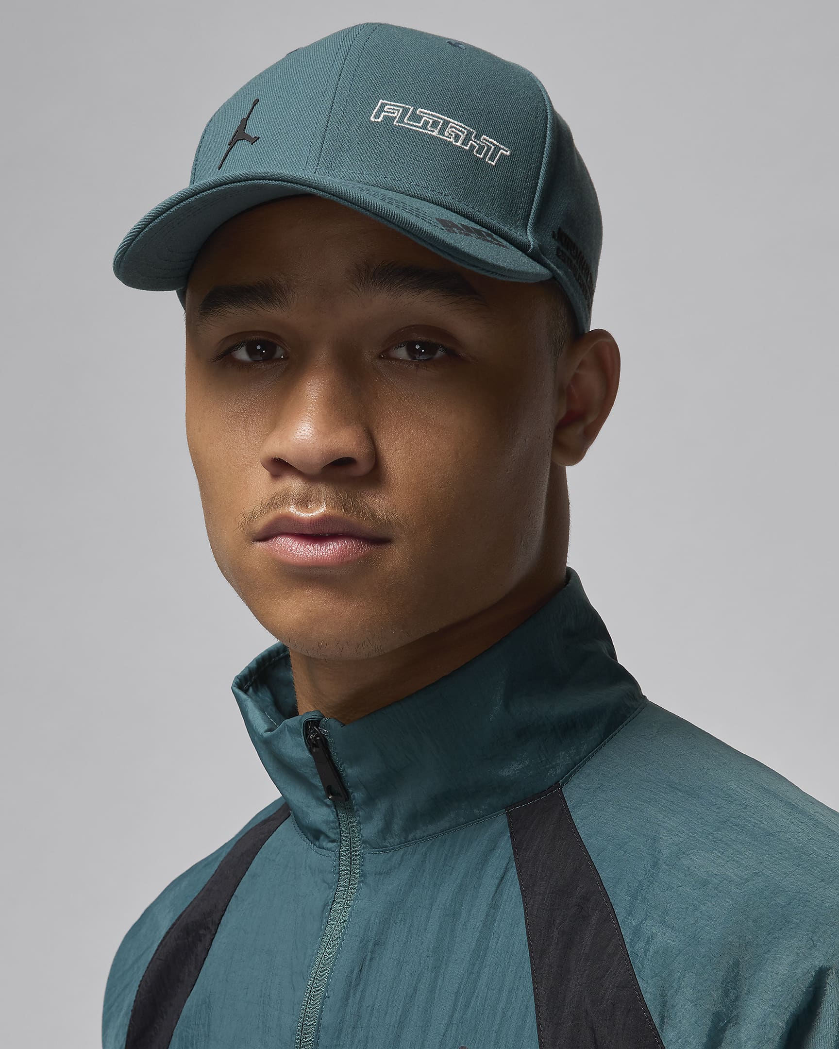 Jordan Rise Structured Hat - Oxidized Green/Sail/Black