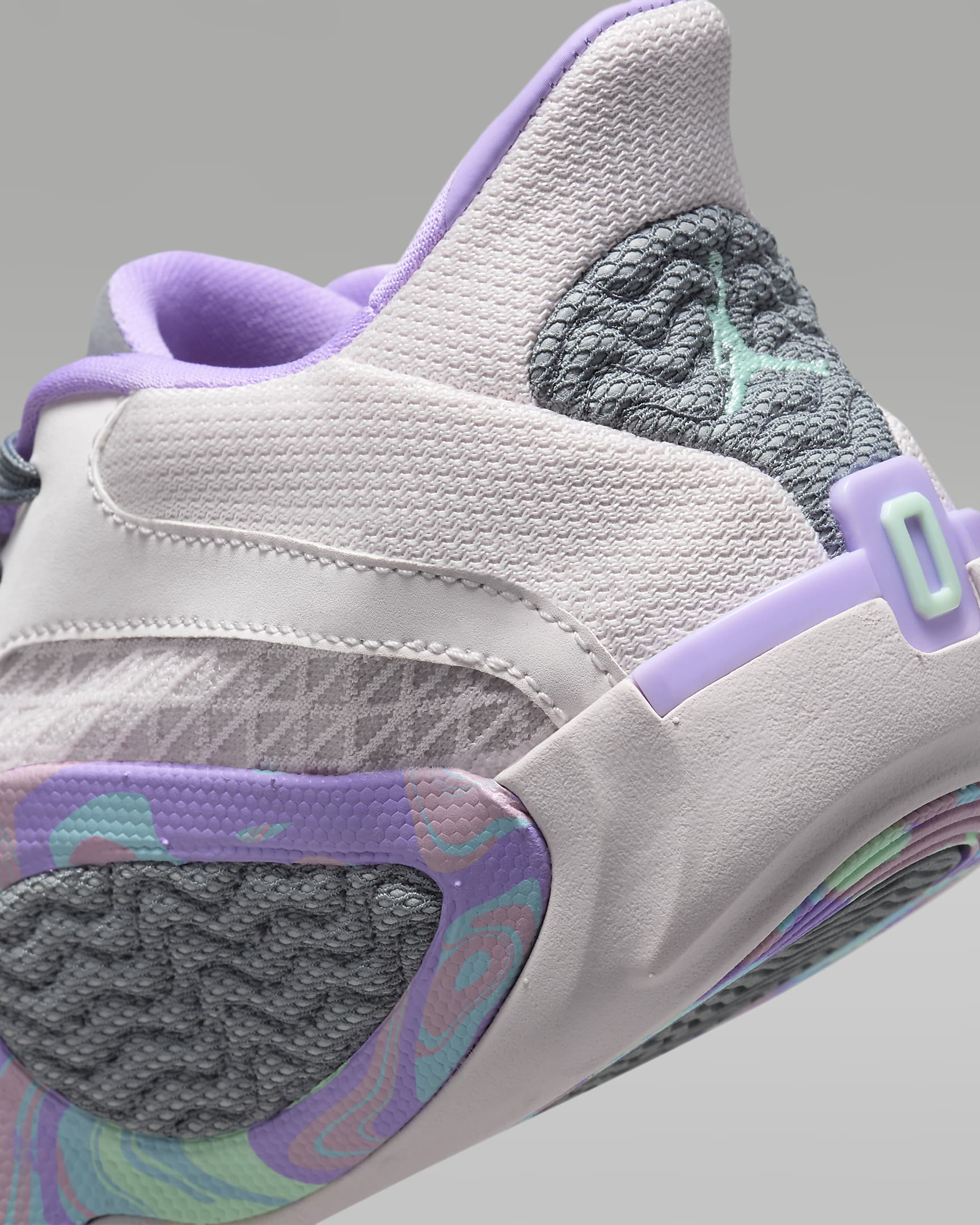 Tatum 2 Older Kids' Basketball Shoes - Light Soft Pink/Smoke/Lilac/Mint Foam