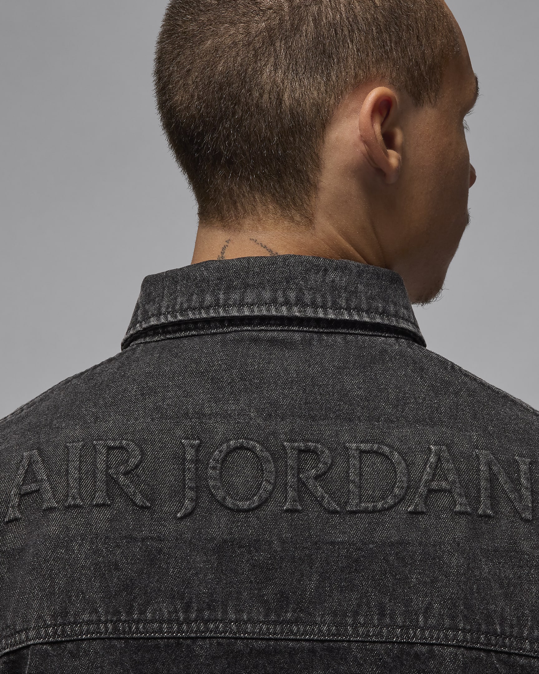 Air Jordan Men's Denim Top - Black