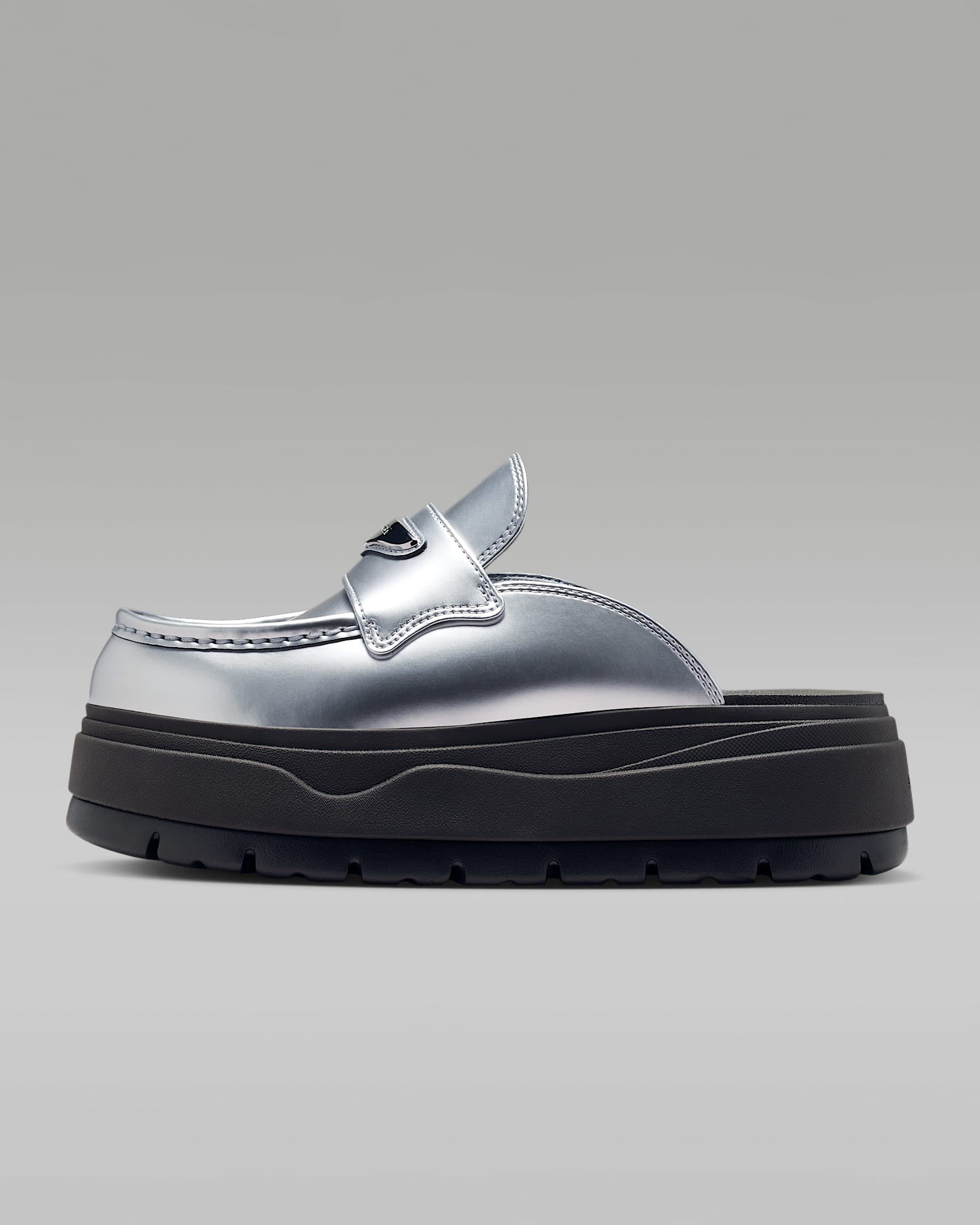 Air Jordan Mule SE Women's Shoes - Metallic Silver/Shadow Brown/Wolf Grey/Metallic Silver