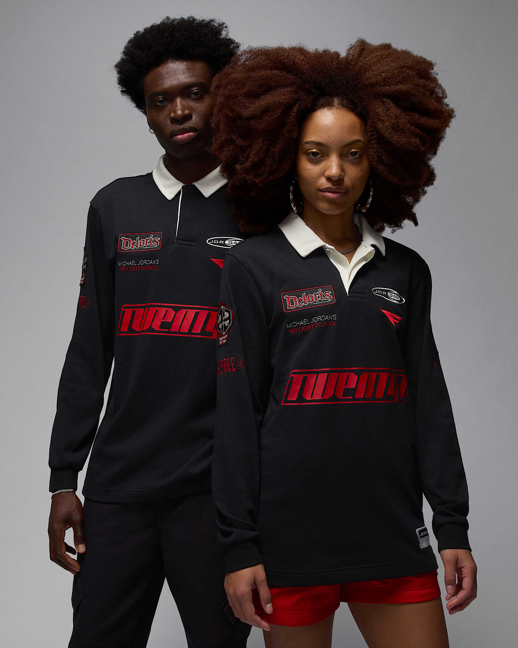 Jordan Essentials Men's Long-Sleeve Rugby Top