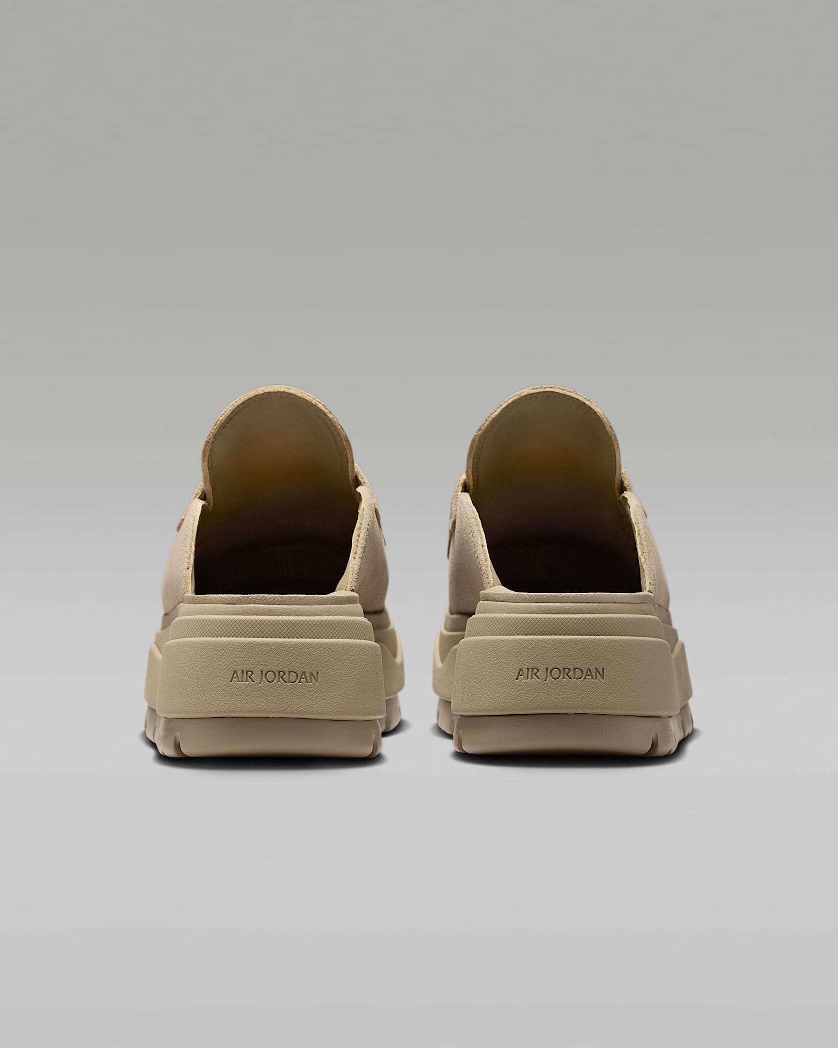 Air Jordan Mule Women's Shoes - Khaki/Metallic Silver