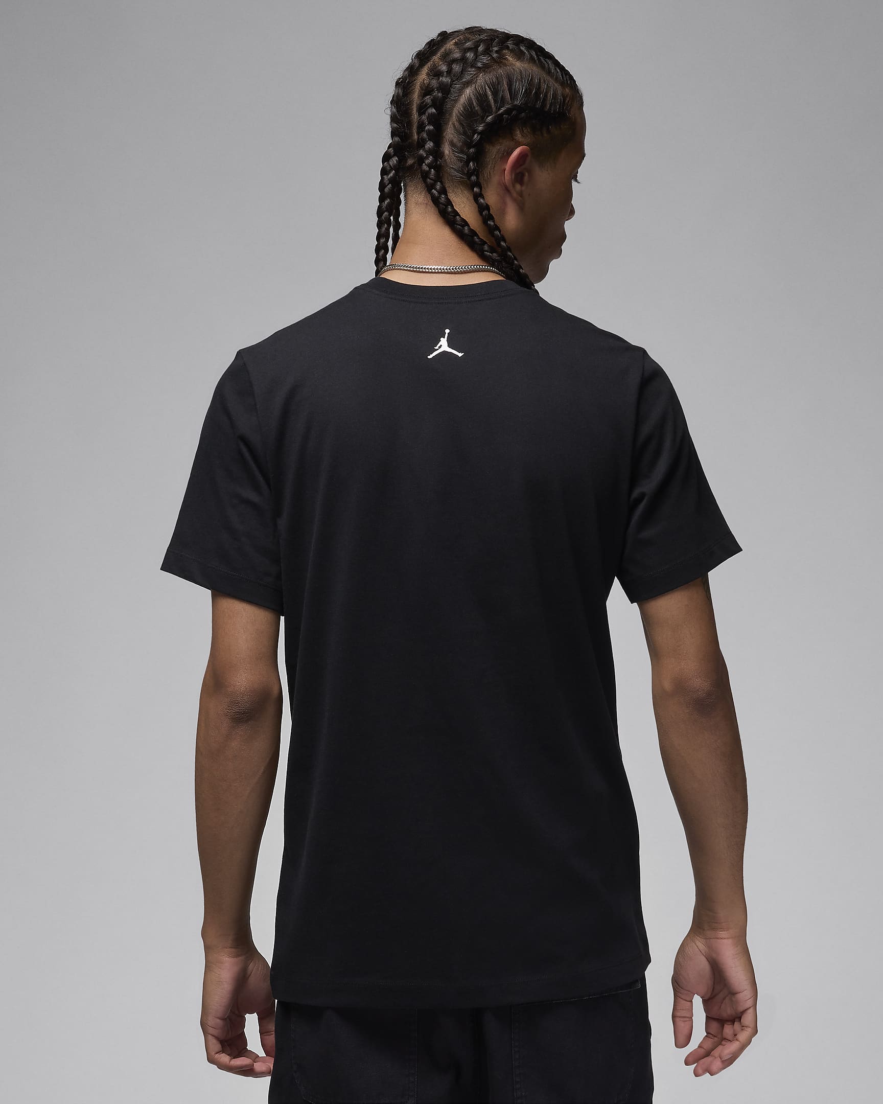 Playera para hombre Jordan - Negro/Blanco